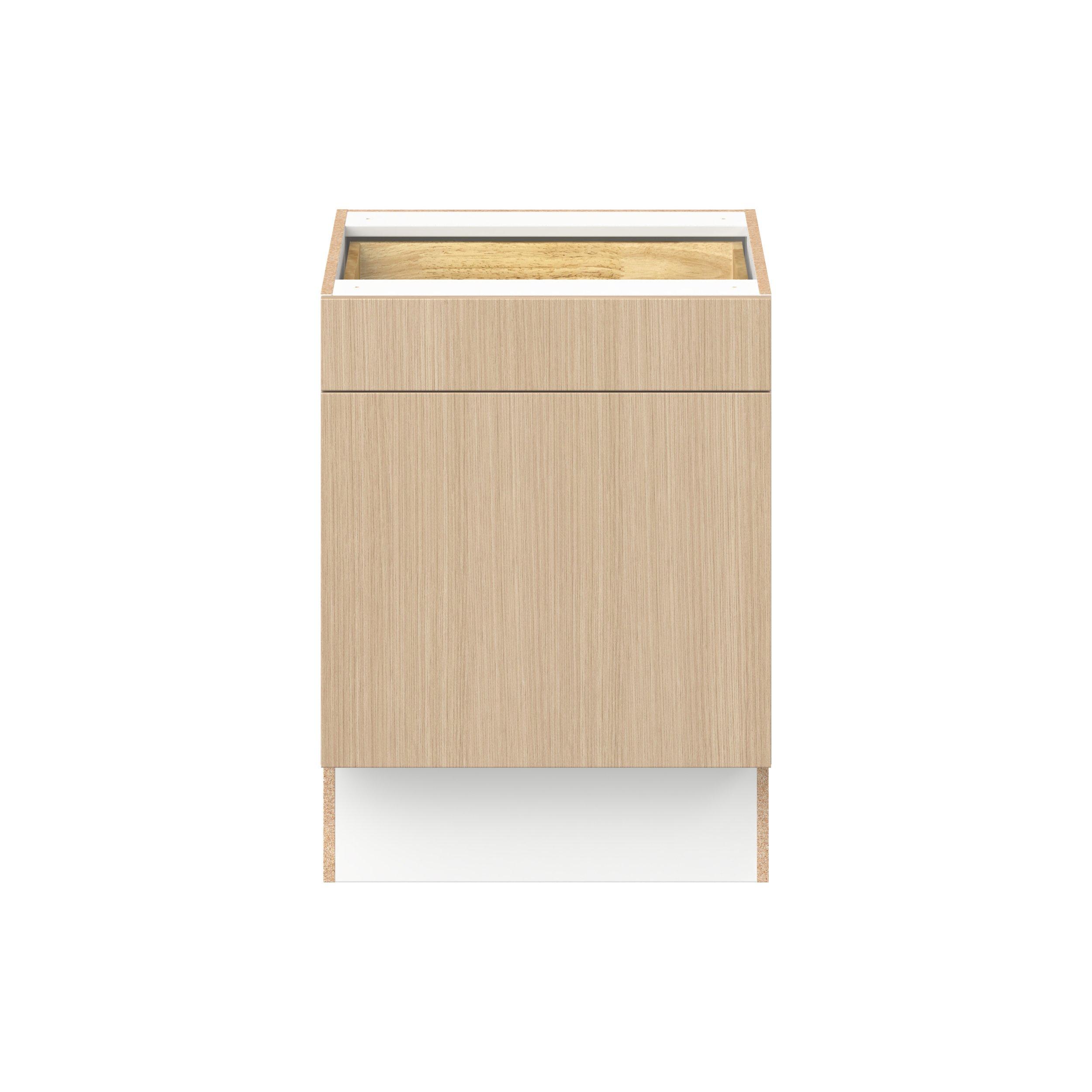 Glenwood 24 in. Mojavi Oak Door and Drawer Base Cabinet - ADA