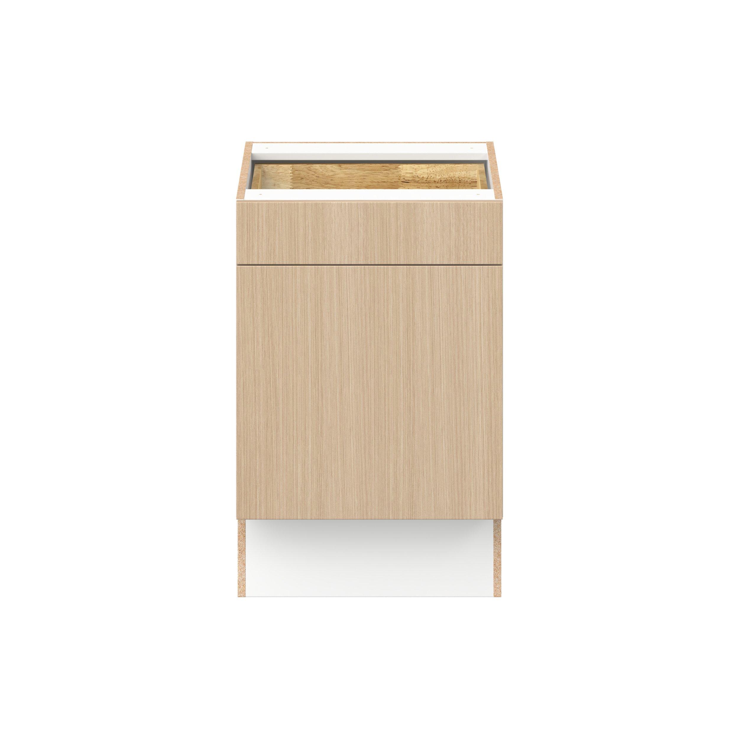 Glenwood 21 in. Mojavi Oak Door and Drawer Base Cabinet - ADA