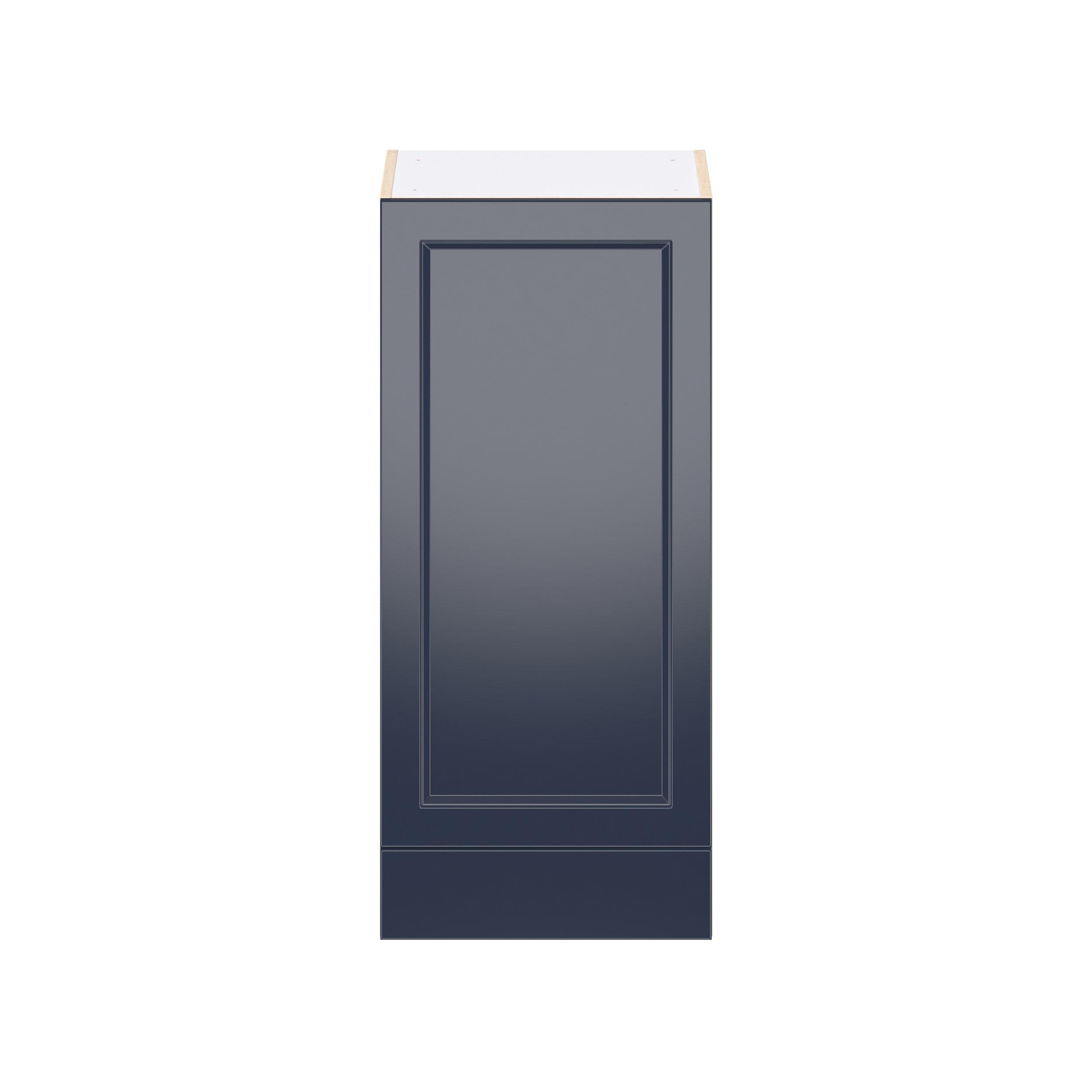 Peachtree 18 in. Painted Midnight Blue Door and Drawer Wall Cabinet