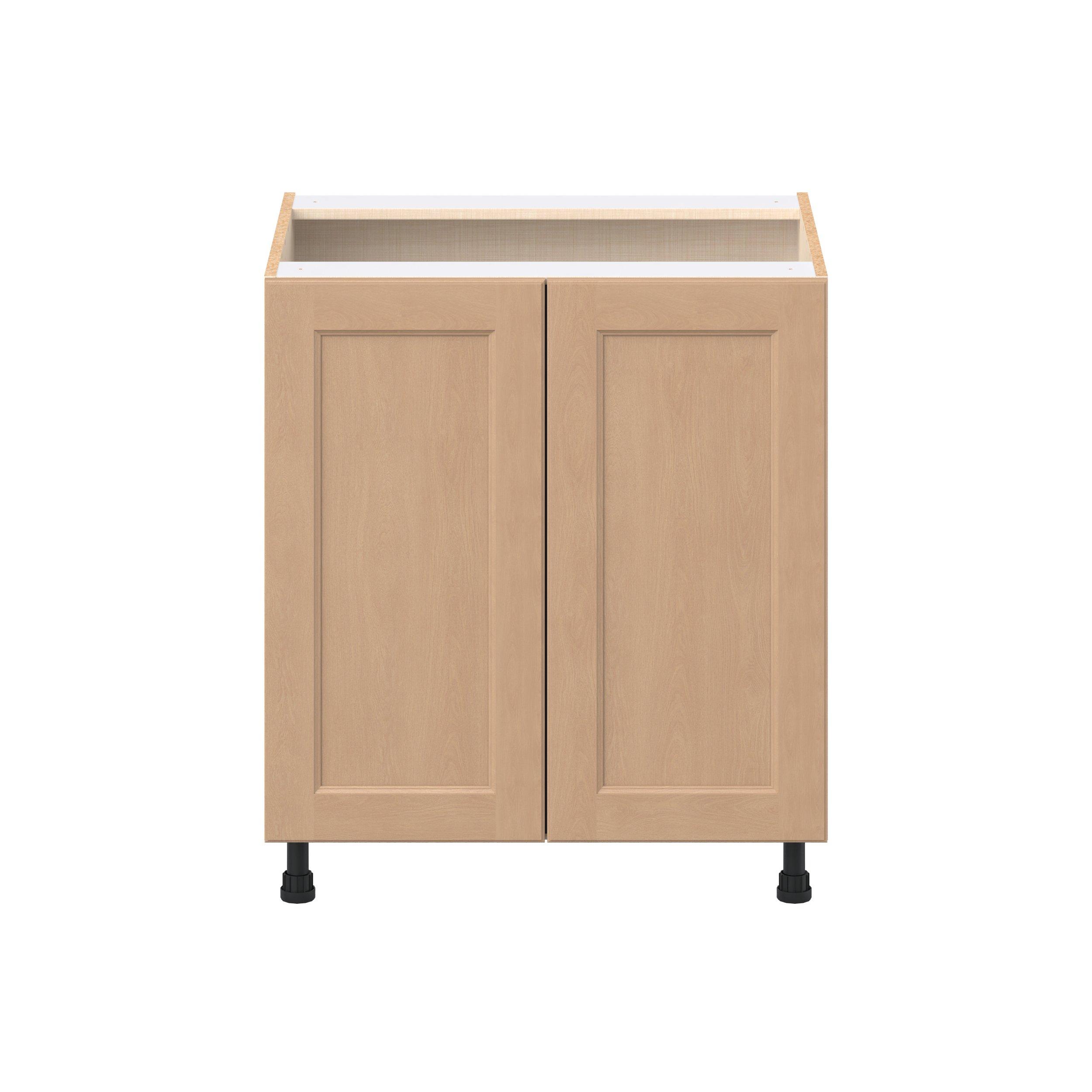 Sugarhill 30 in. Stained Sugar Cookie Base Cabinet with Inner Pull-Out Drawer