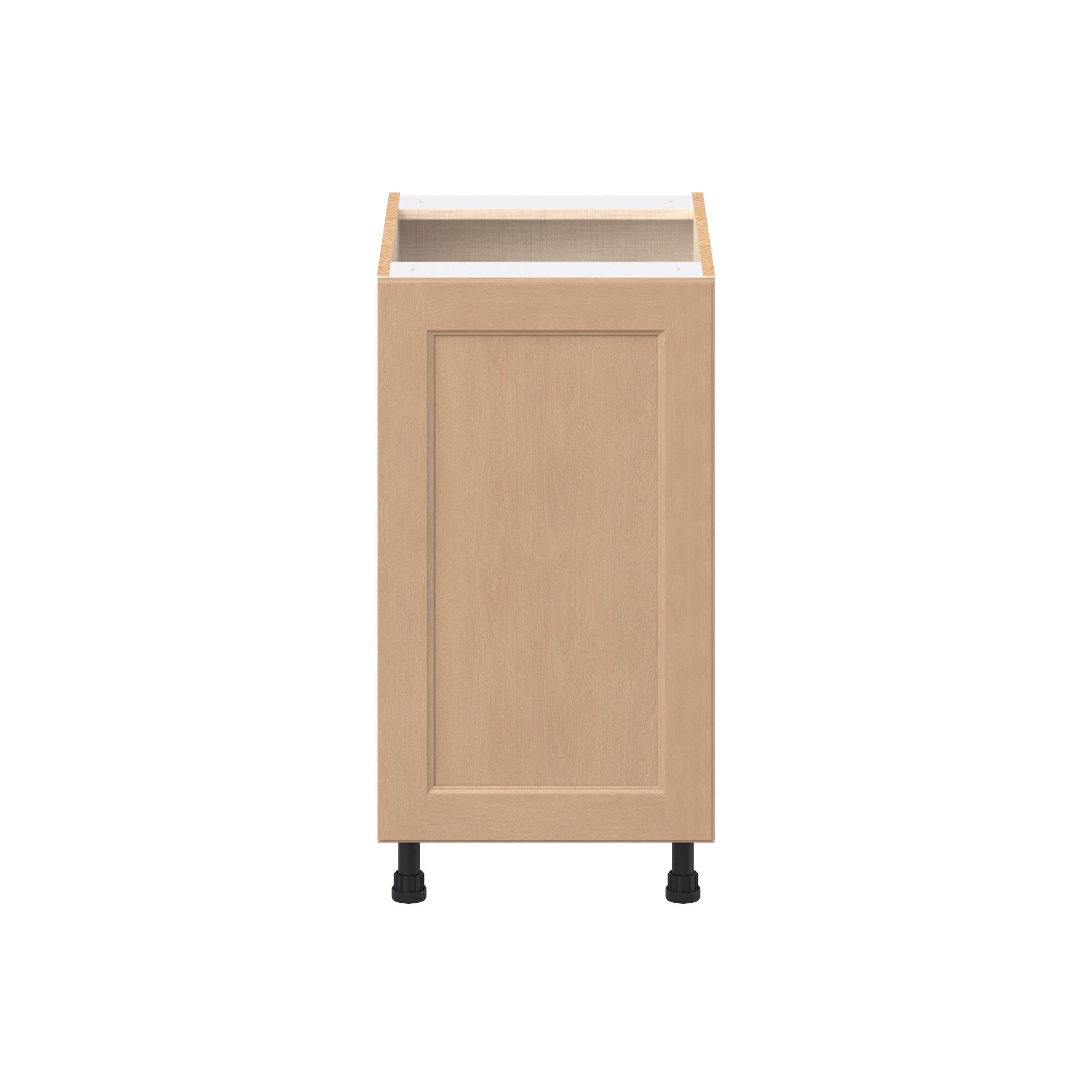 Sugarhill 18 in. Stained Sugar Cookie Base Cabinet with Inner Pull-Out Drawer