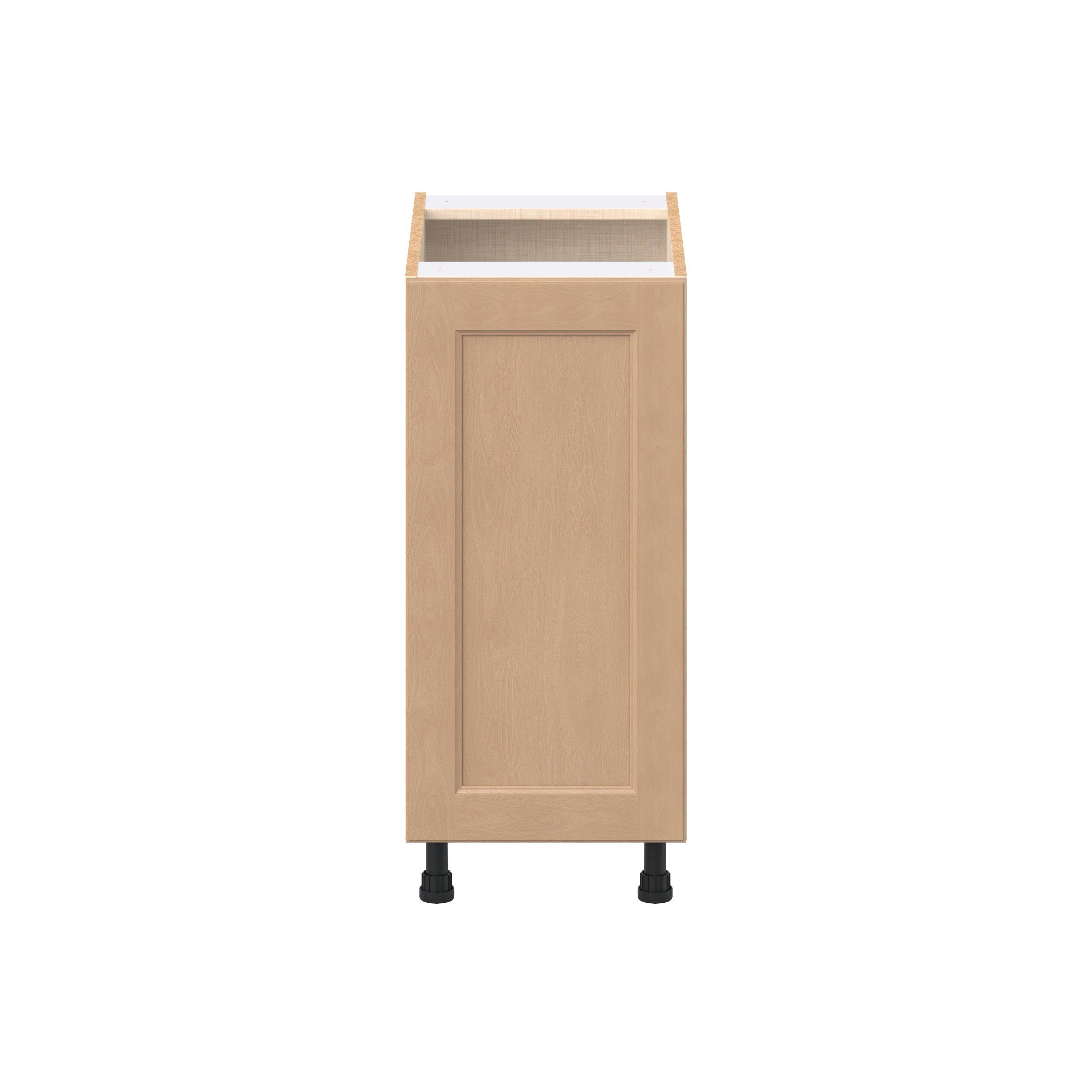 Sugarhill 15 in. Stained Sugar Cookie Base Cabinet with Inner Pull-Out Drawer