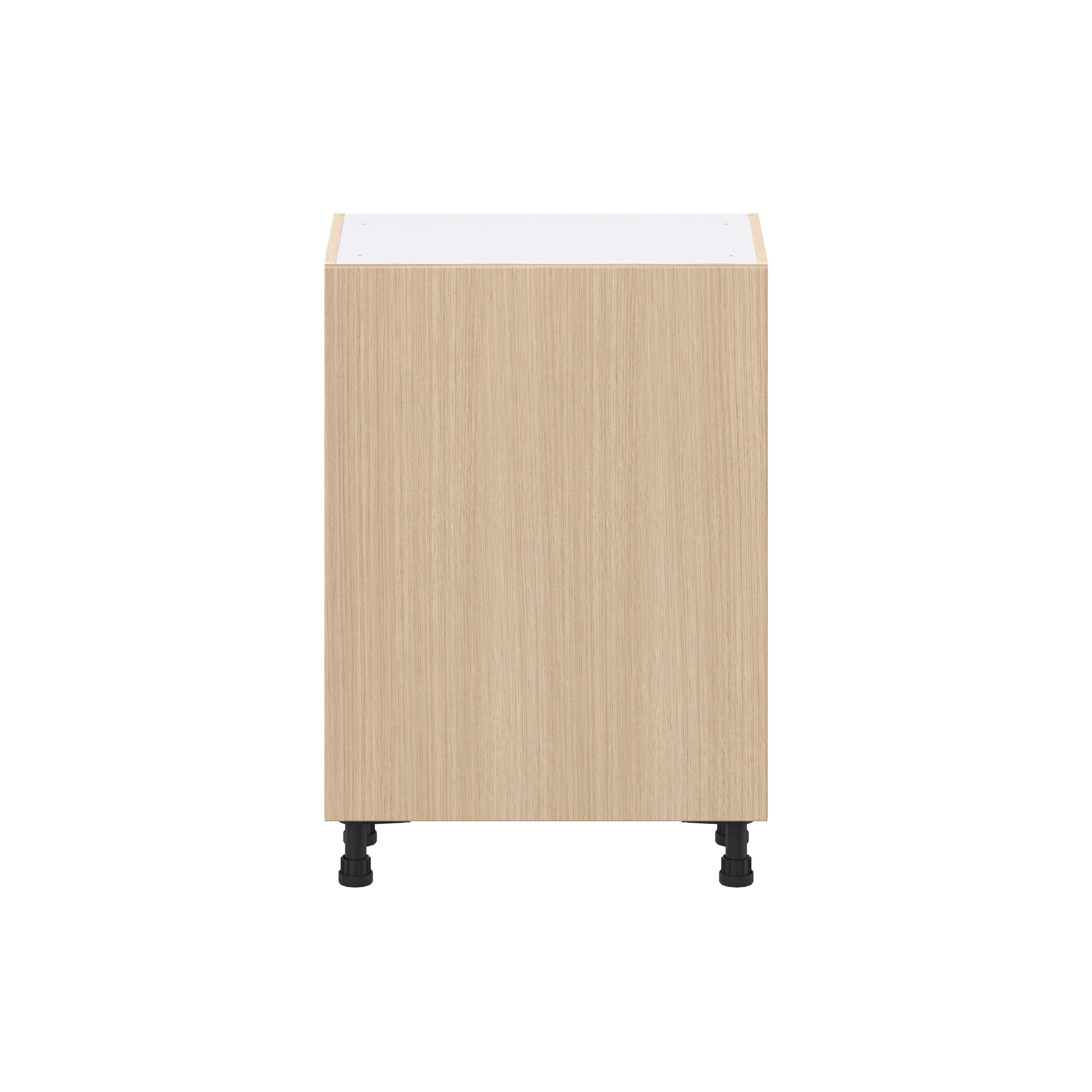 Glenwood 24 in. Mojavi Oak Shallow Base Cabinet with Inner Pull-Out Drawer