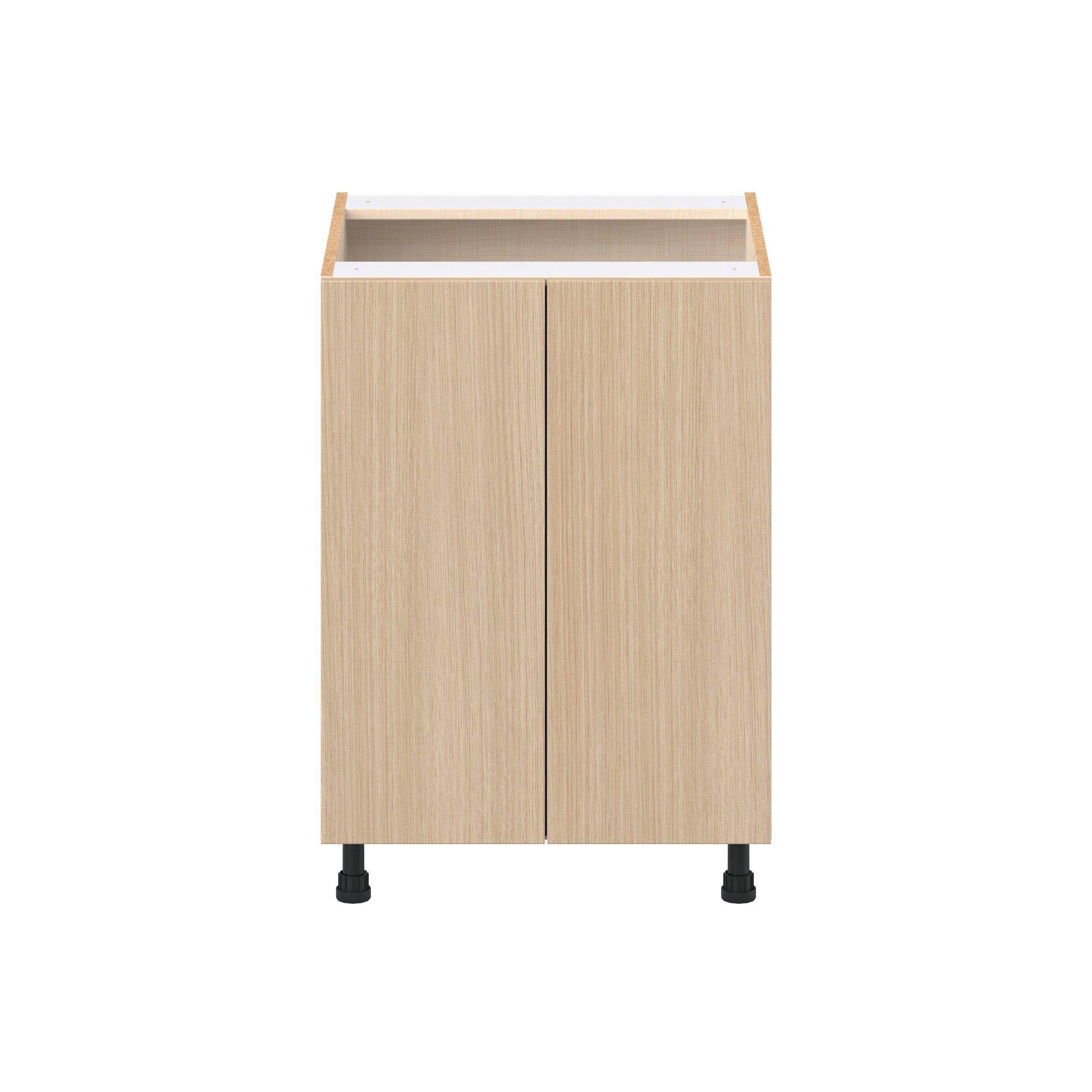 Glenwood 24 in. Mojavi Oak Shallow Base Cabinet with Inner Pull-Out Drawer