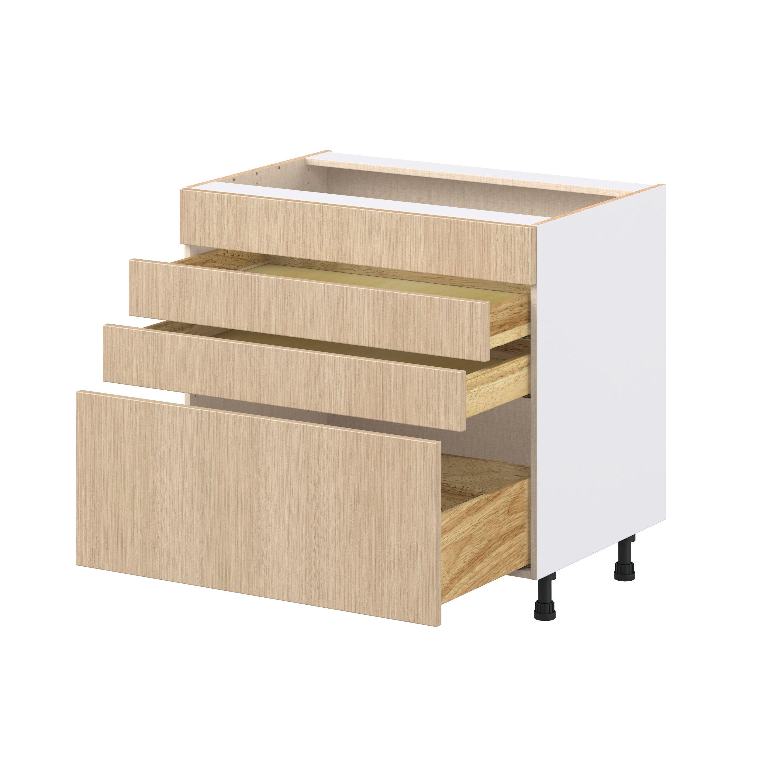 Glenwood 36 in. Mojavi Oak Cooktop Base Cabinet