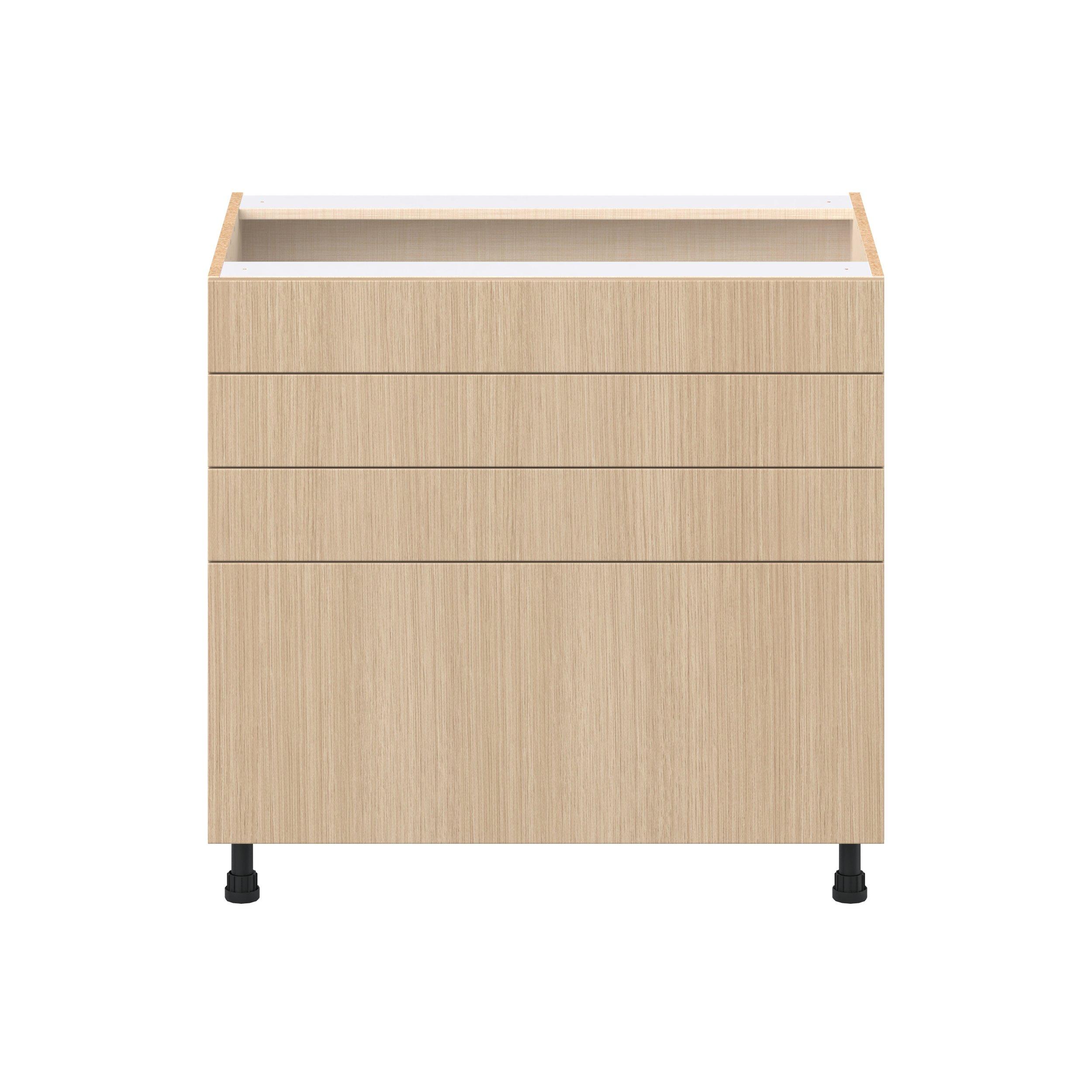 Glenwood 36 in. Mojavi Oak Cooktop Base Cabinet
