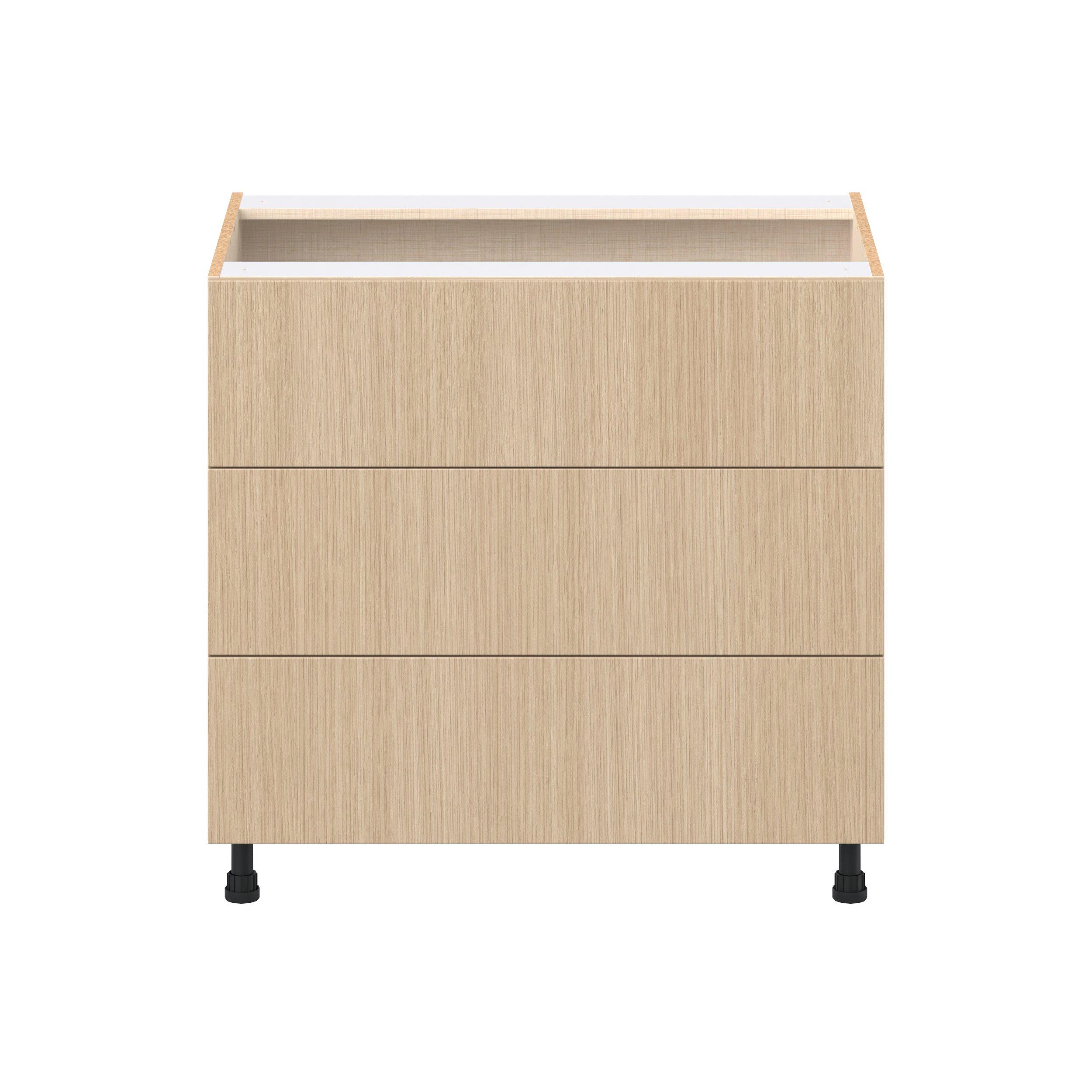 Glenwood 36 in. Mojavi Oak Cooktop Base Cabinet
