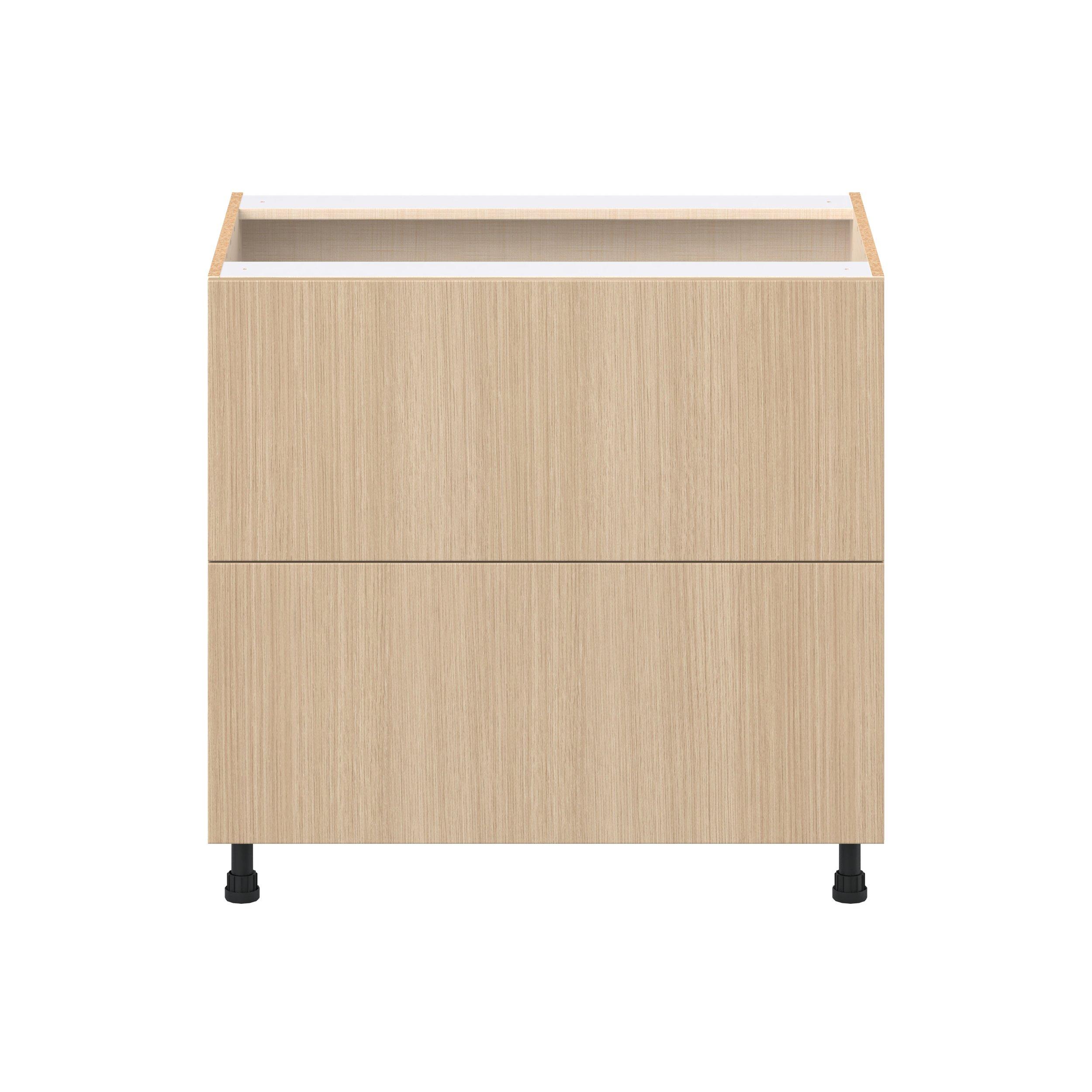 Glenwood 36 in. Mojavi Oak Cooktop Base Cabinet