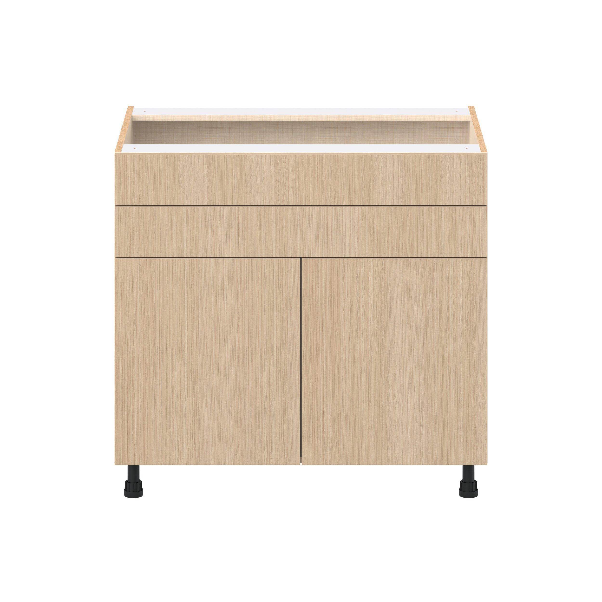 Glenwood 36 in. Mojavi Oak Cooktop Base Cabinet