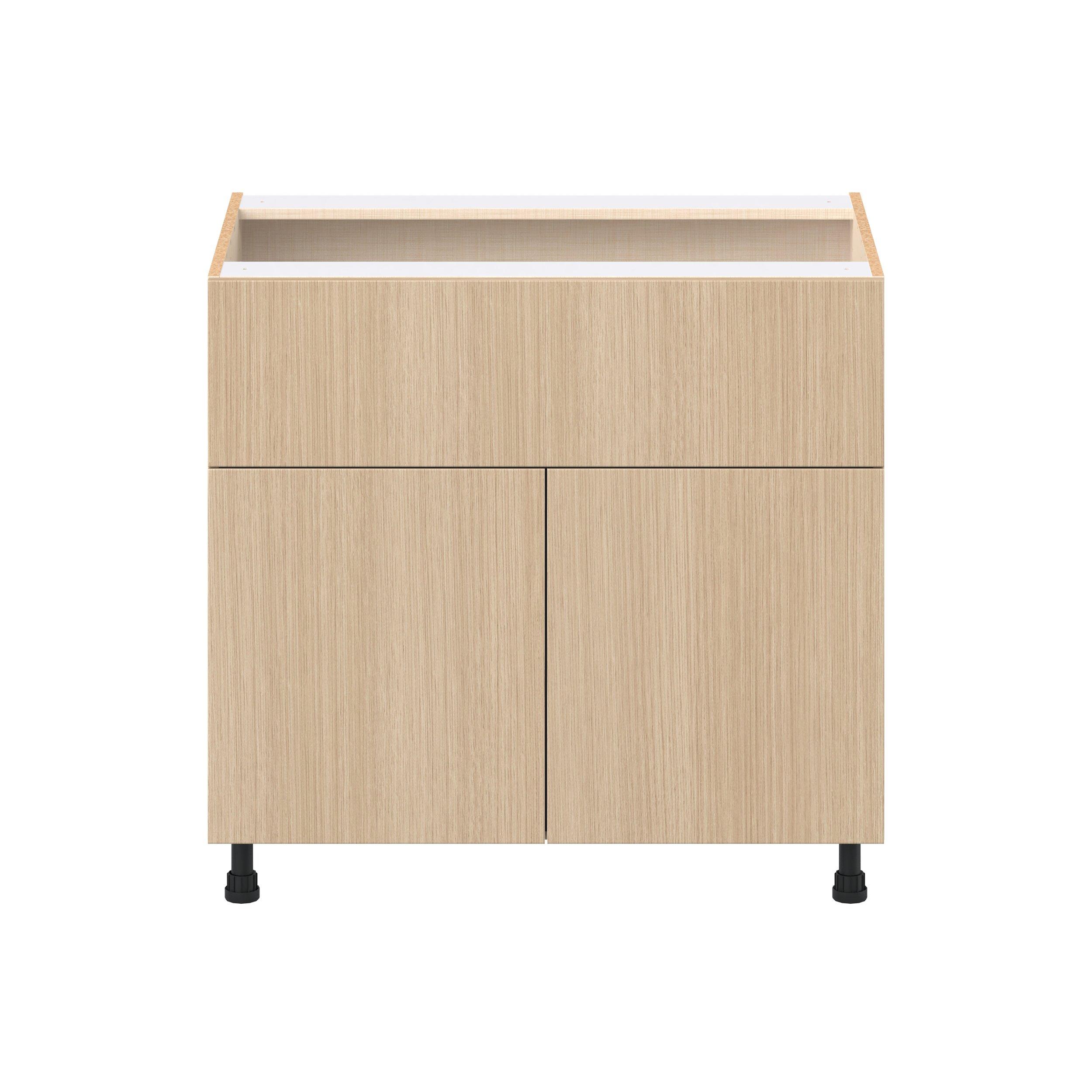 Glenwood 36 in. Mojavi Oak Cooktop Base Cabinet