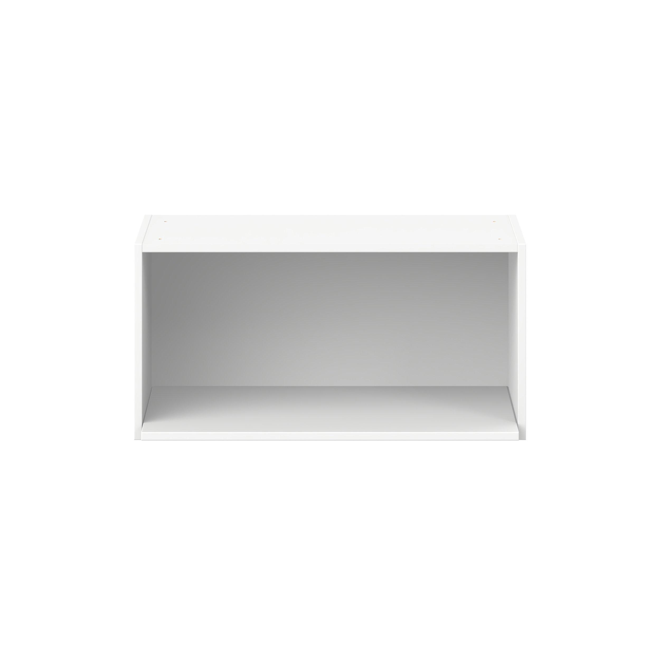 Peachtree 30 in. Painted Bright White Microwave Wall Cabinet