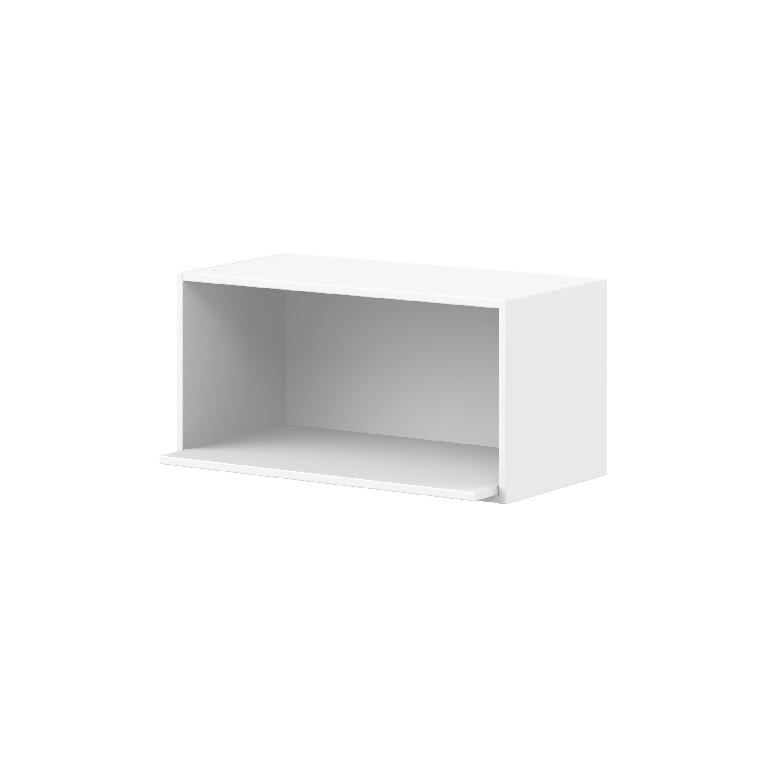 Summerhill 30 in. Bright White Microwave Wall Cabinet