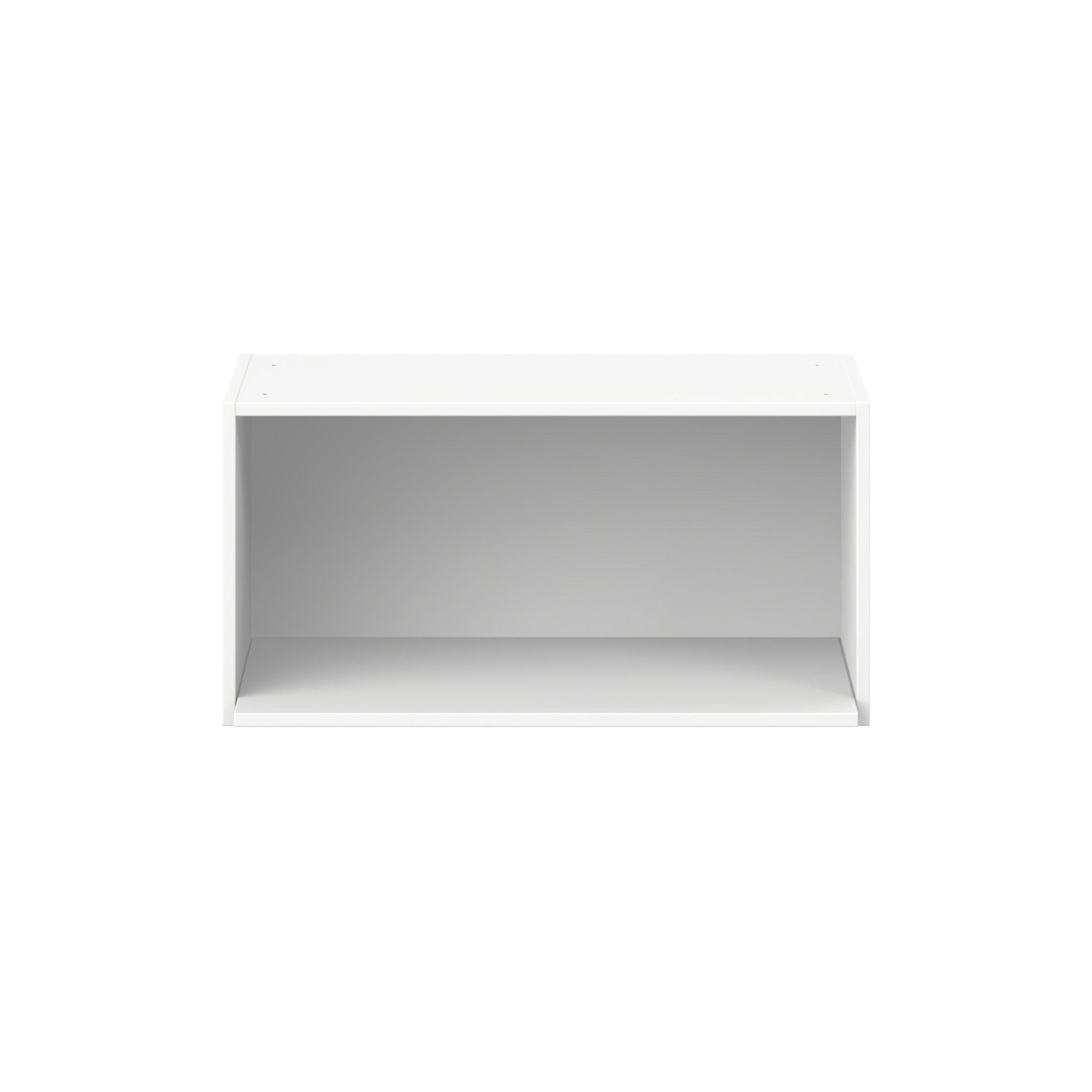 Summerhill 30 in. Bright White Microwave Wall Cabinet