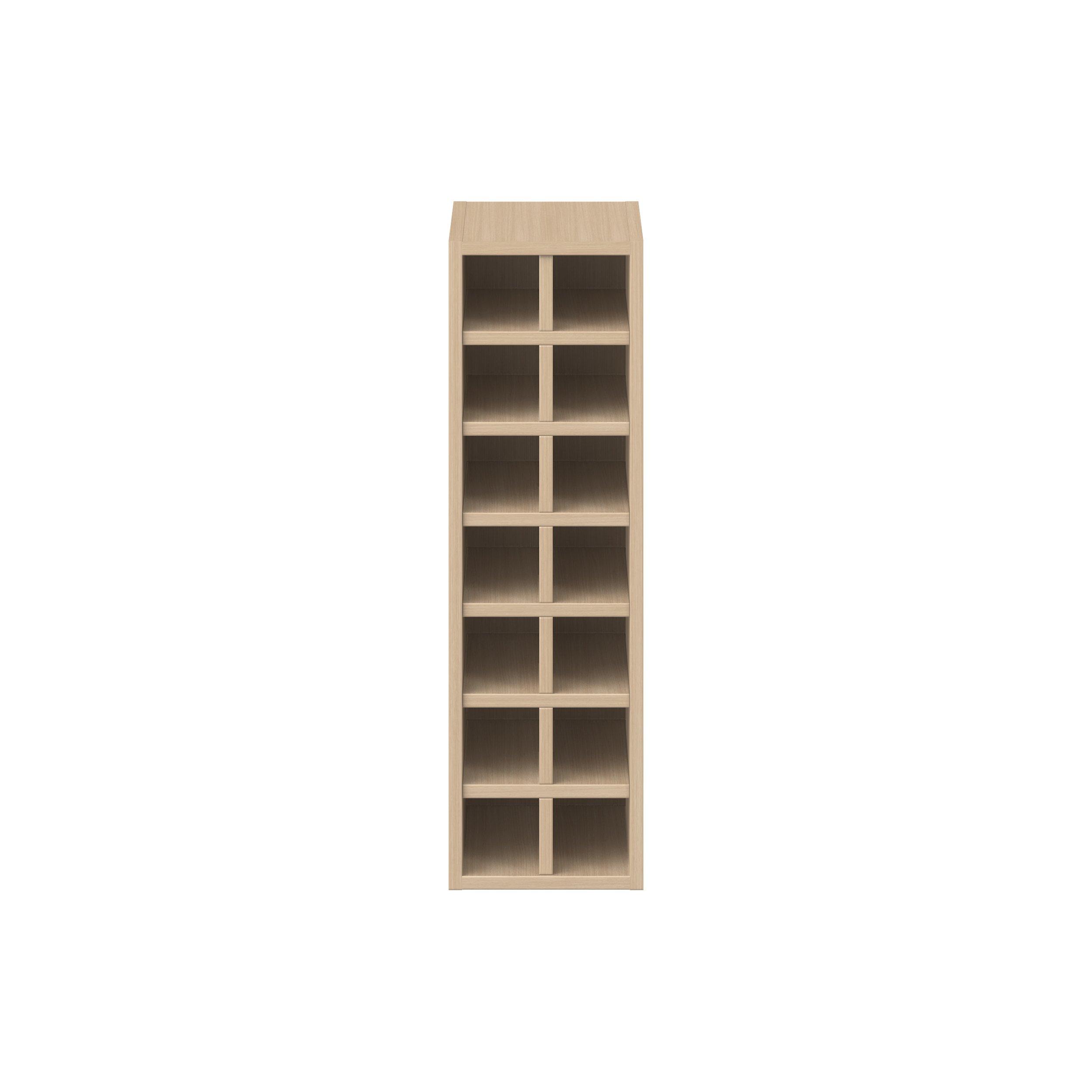 Glenwood 9 in. Mojavi Oak Wine Wall Cabinet