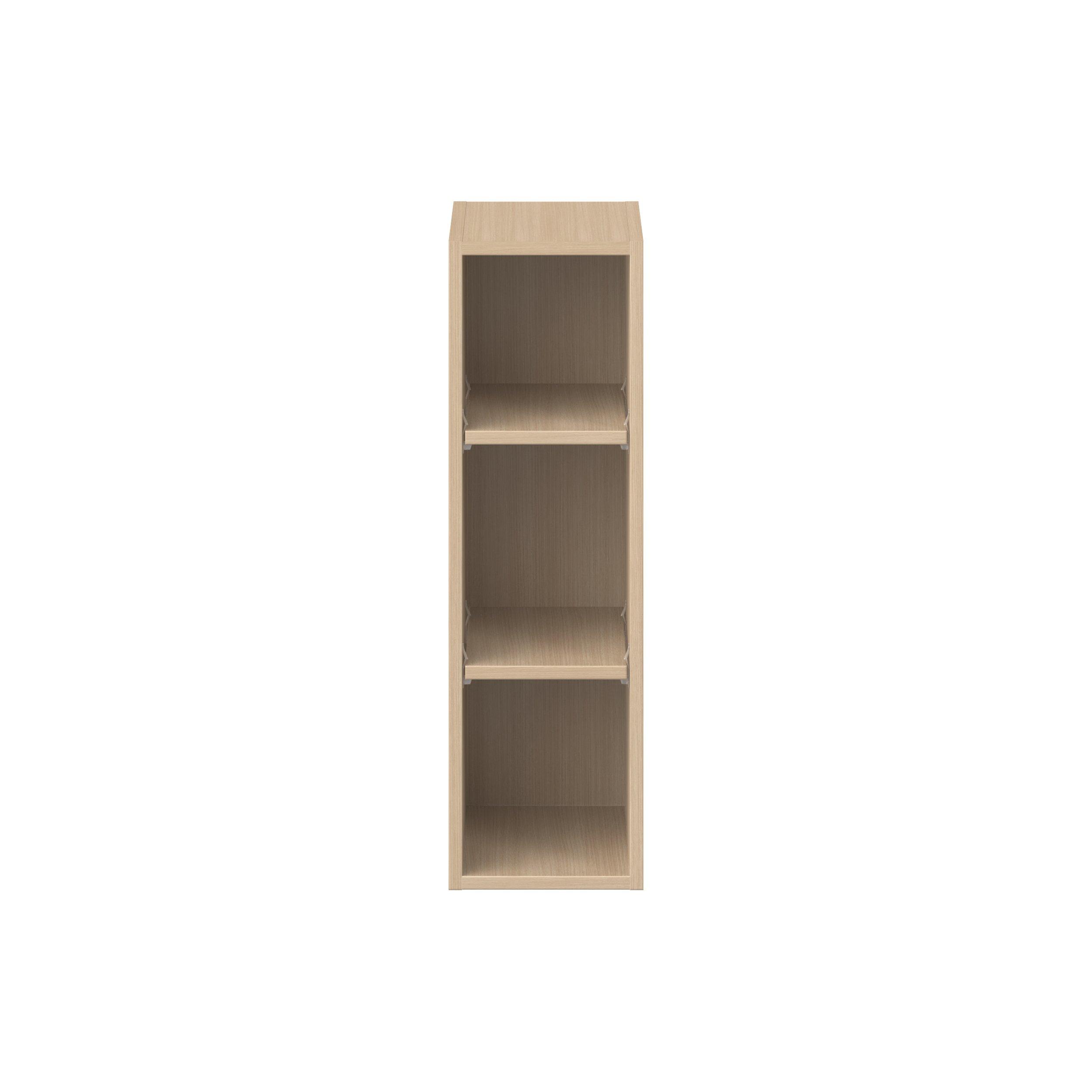 Glenwood 9 in. Mojavi Oak Open Shelf Wall Cabinet
