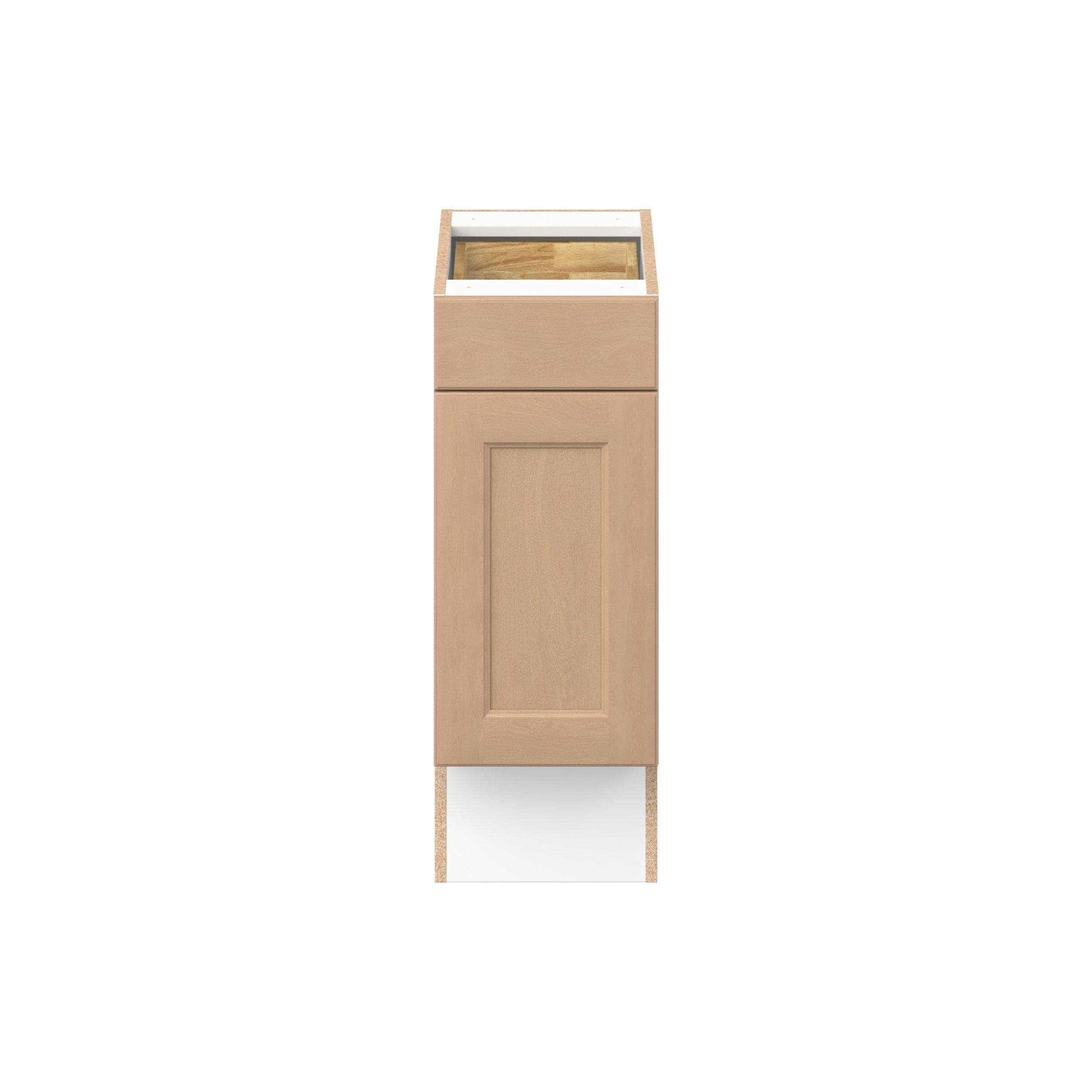 Sugarhill 12 in. Stained Sugar Cookie Door and Drawer Base Cabinet