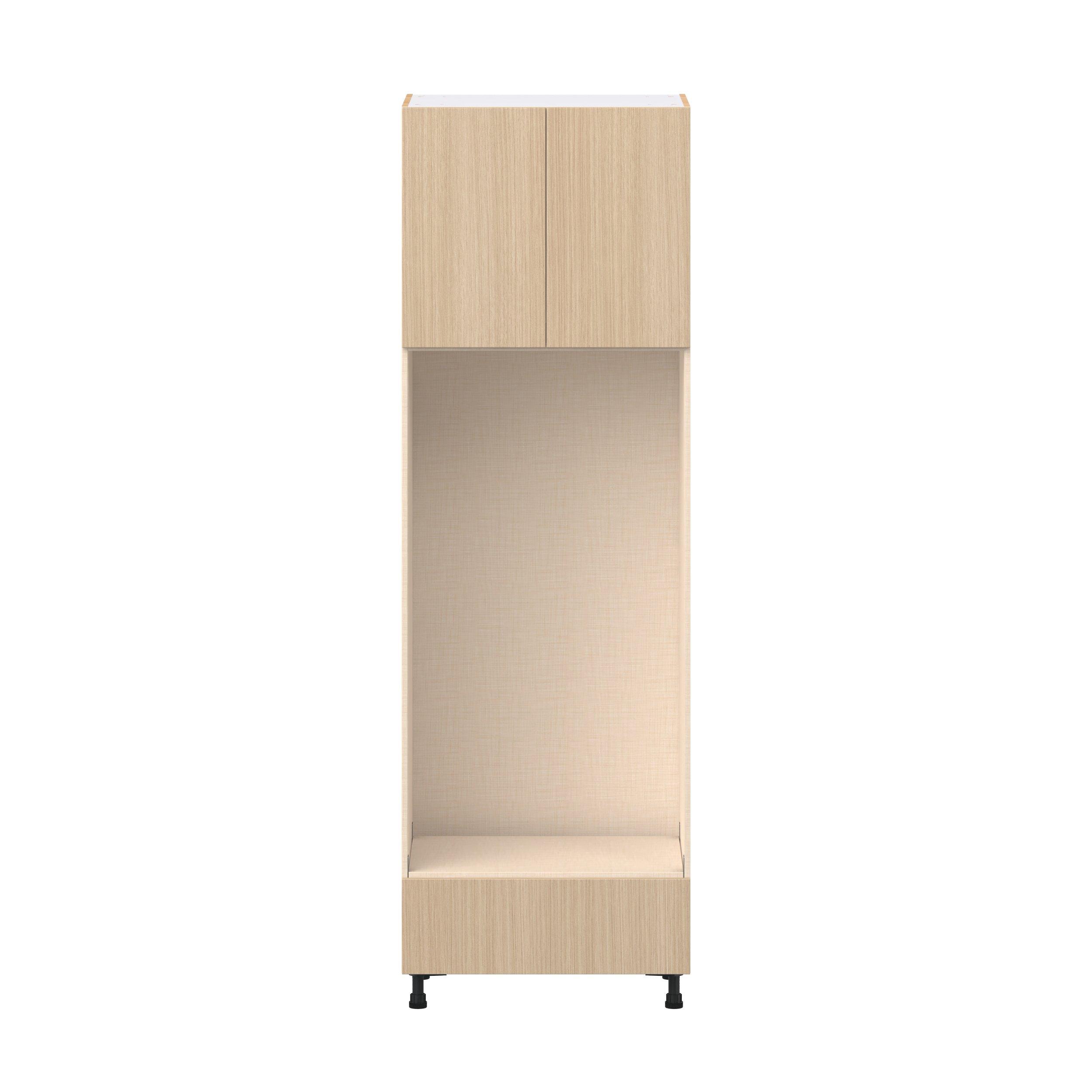 Glenwood 30 in. Mojavi Oak Door and Drawer Double Oven Pantry Cabinet