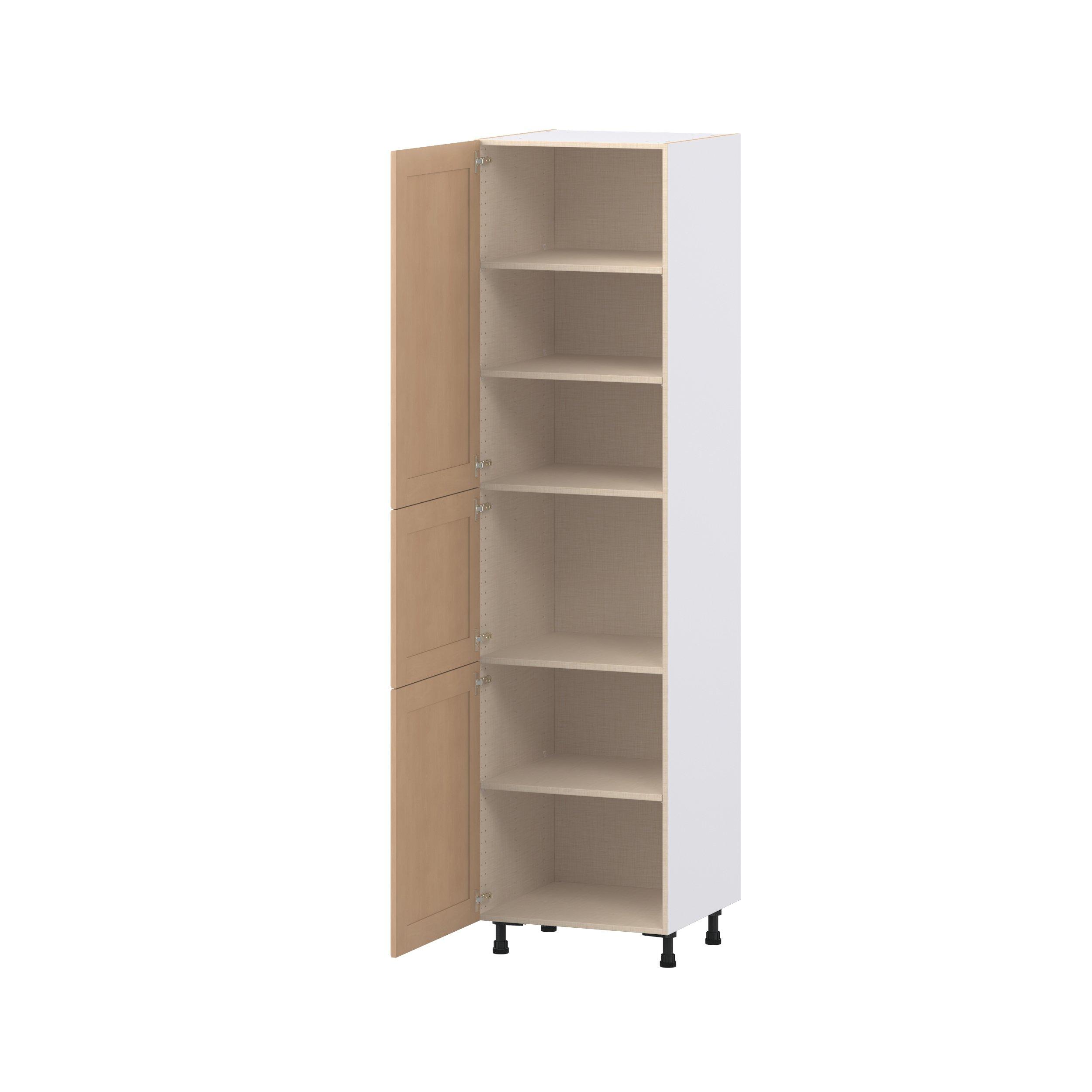 Sugarhill 24 in. Stained Sugar Cookie Door Pantry Cabinet