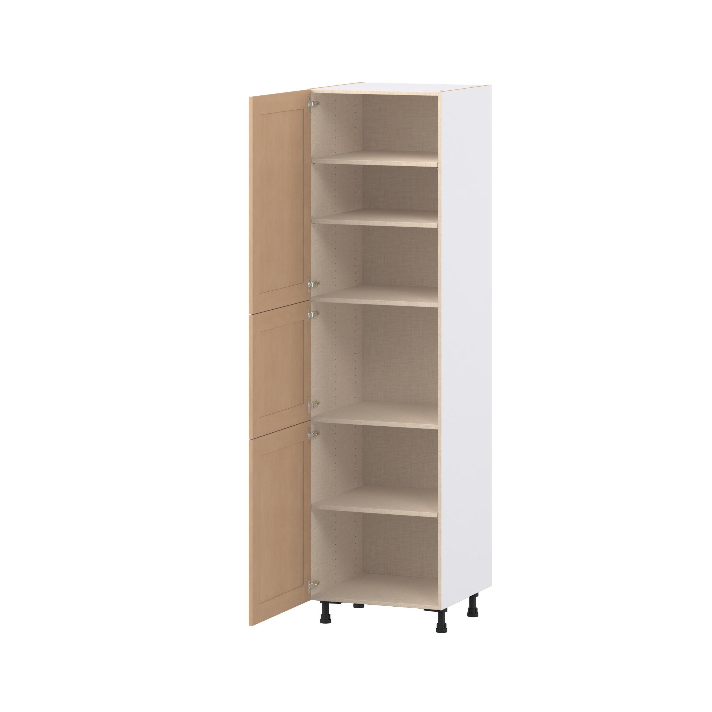 Sugarhill 24 in. Stained Sugar Cookie Door Pantry Cabinet