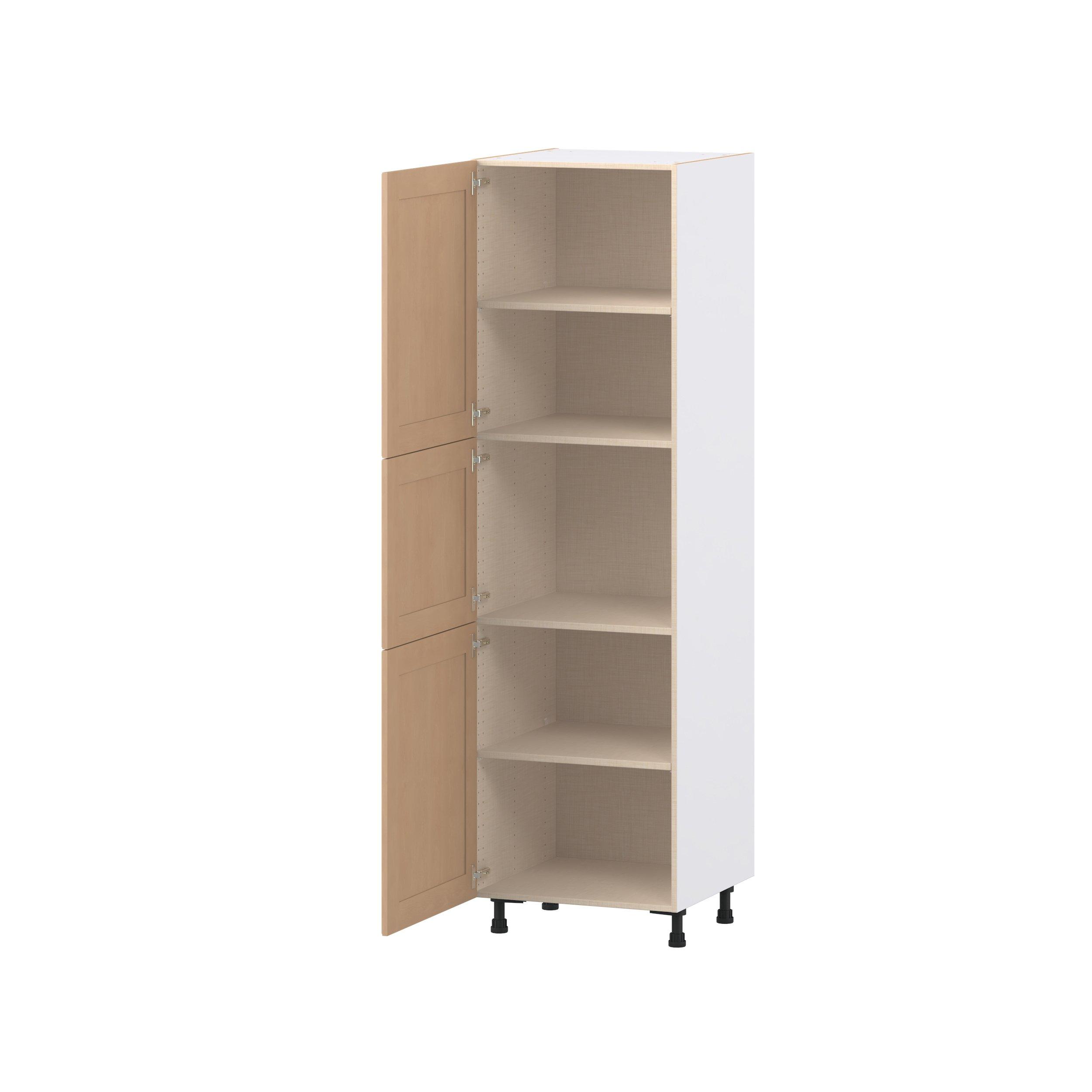 Sugarhill 24 in. Stained Sugar Cookie Door Pantry Cabinet