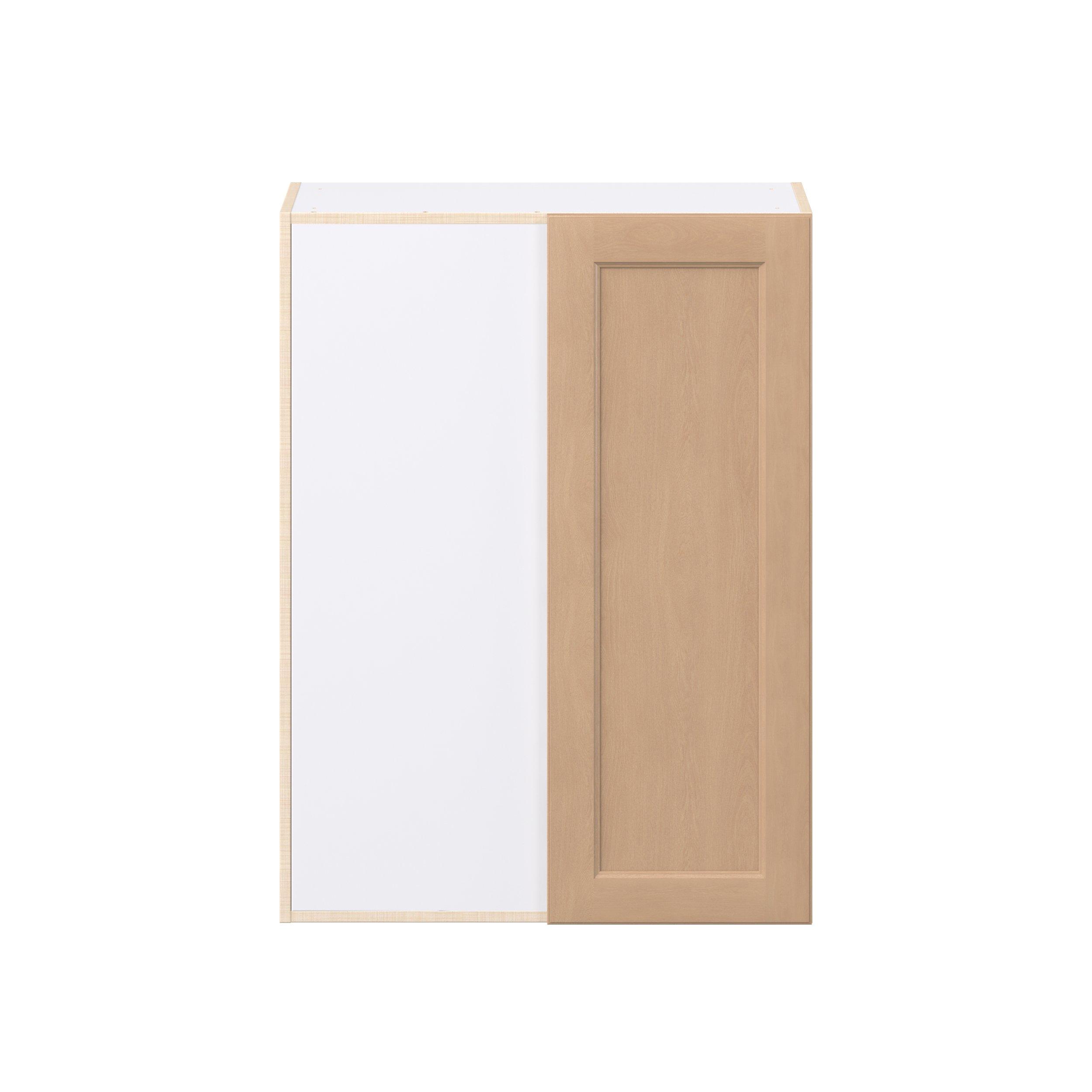 Sugarhill 30 in. Stained Sugar Cookie Left Blind Corner Wall Cabinet