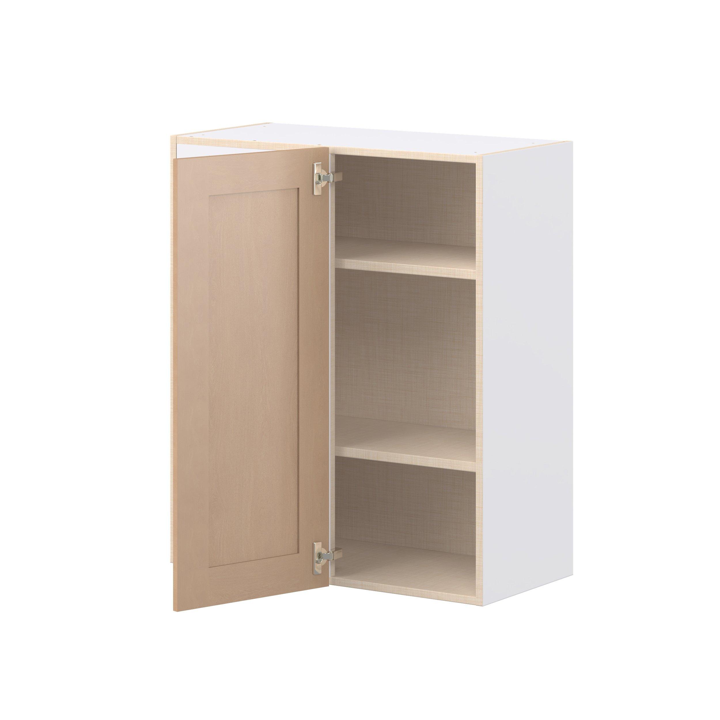 Sugarhill 30 in. Stained Sugar Cookie Left Blind Corner Wall Cabinet
