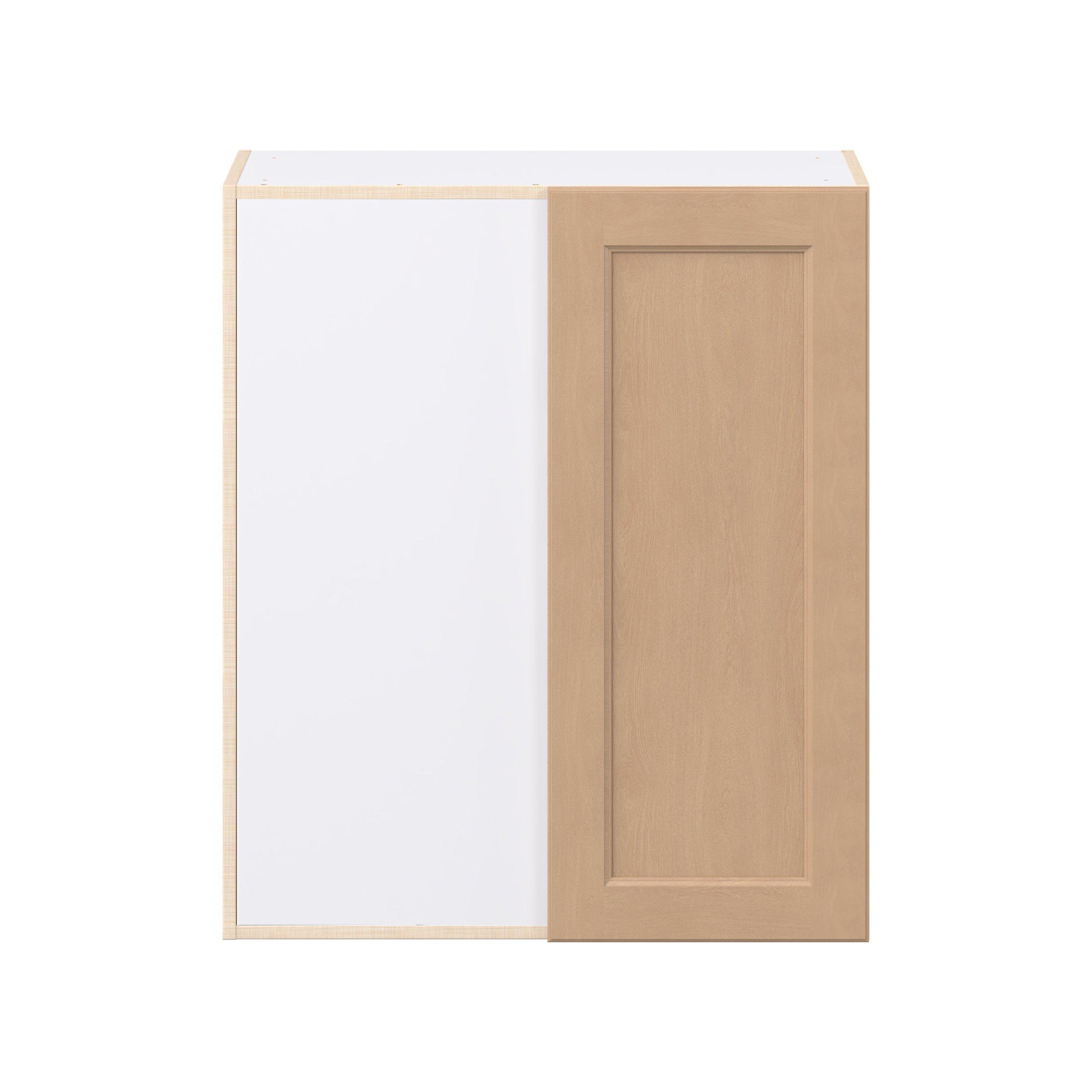 Sugarhill 30 in. Stained Sugar Cookie Left Blind Corner Wall Cabinet