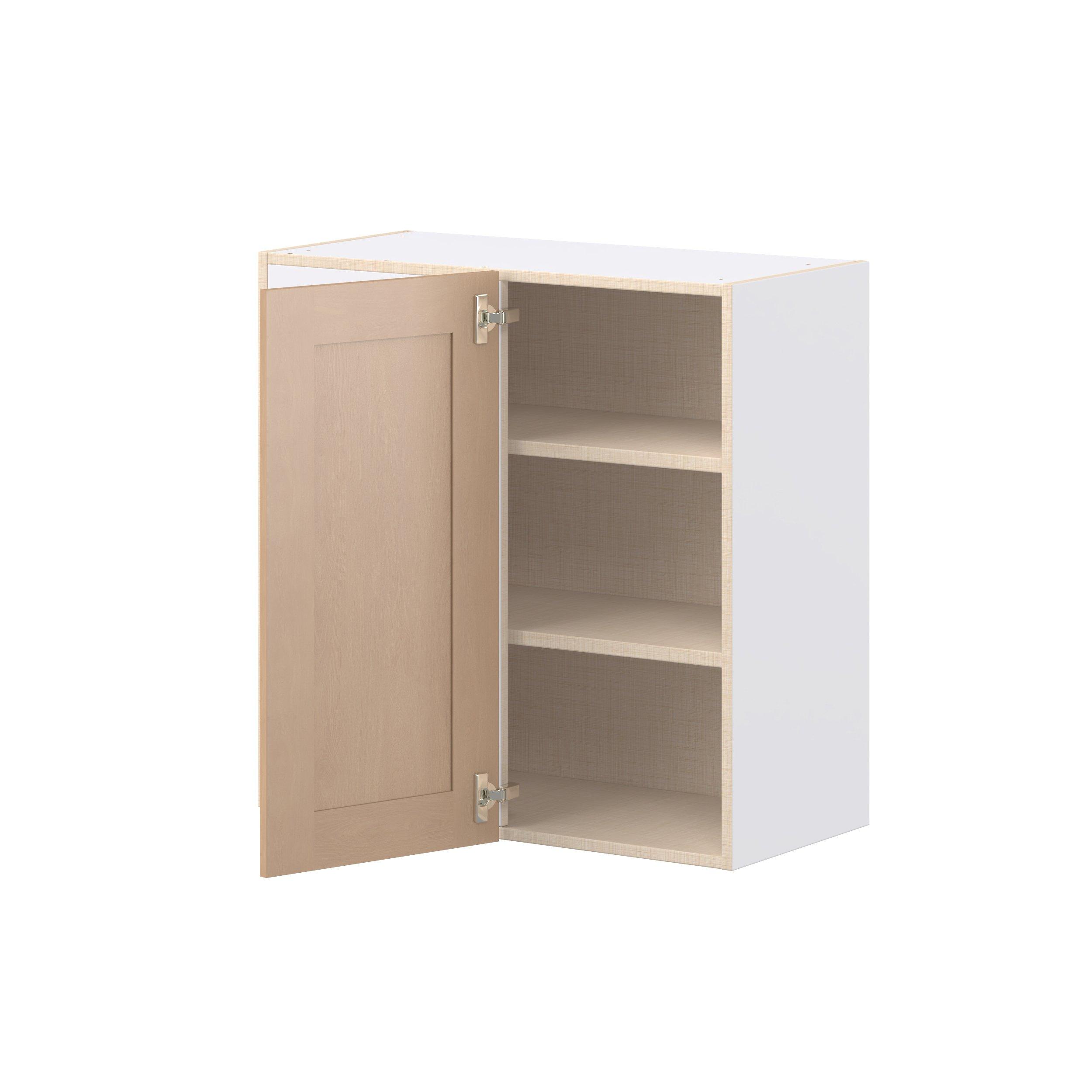 Sugarhill 30 in. Stained Sugar Cookie Left Blind Corner Wall Cabinet