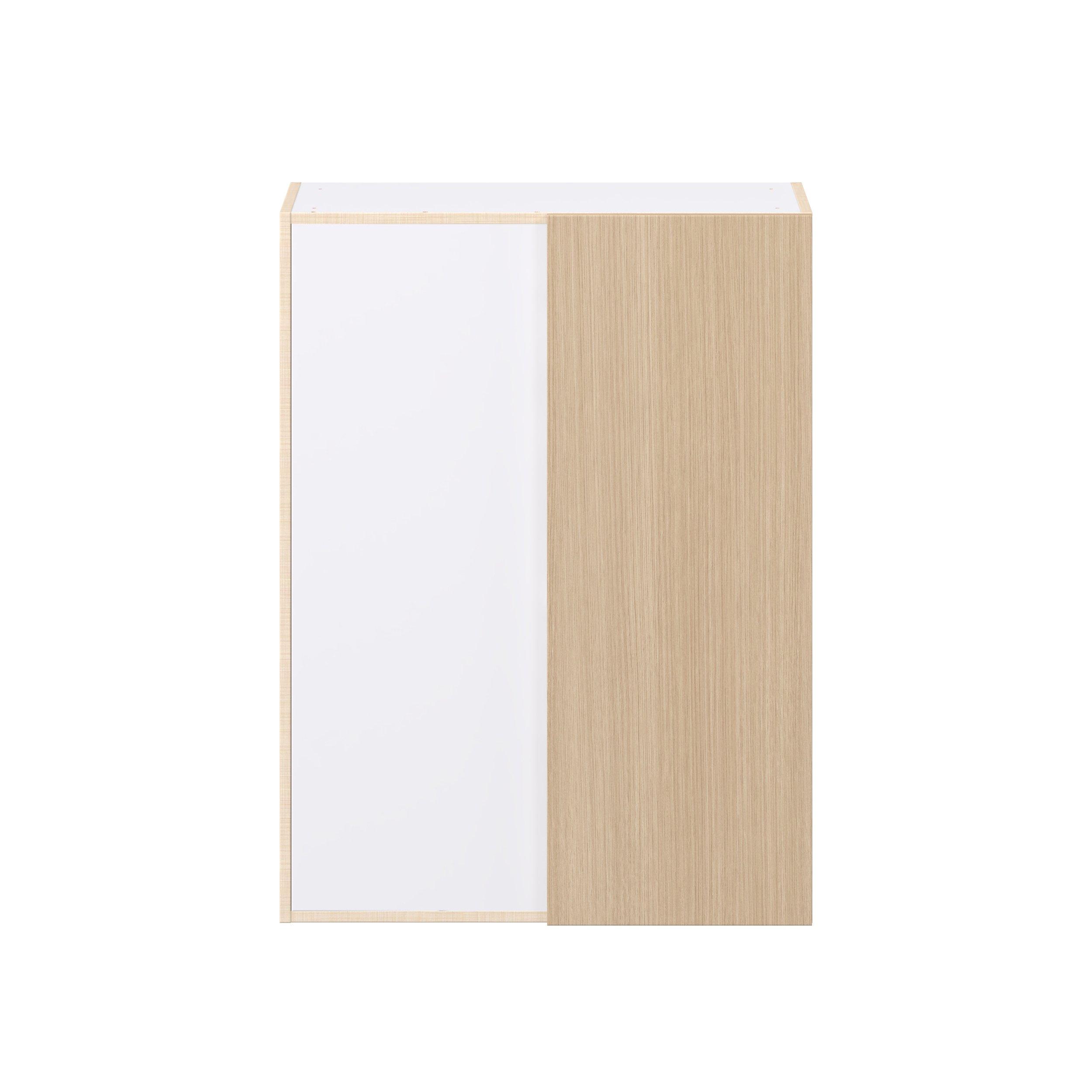 Glenwood 30 in. Mojavi Oak Left Blind Corner Wall Cabinet