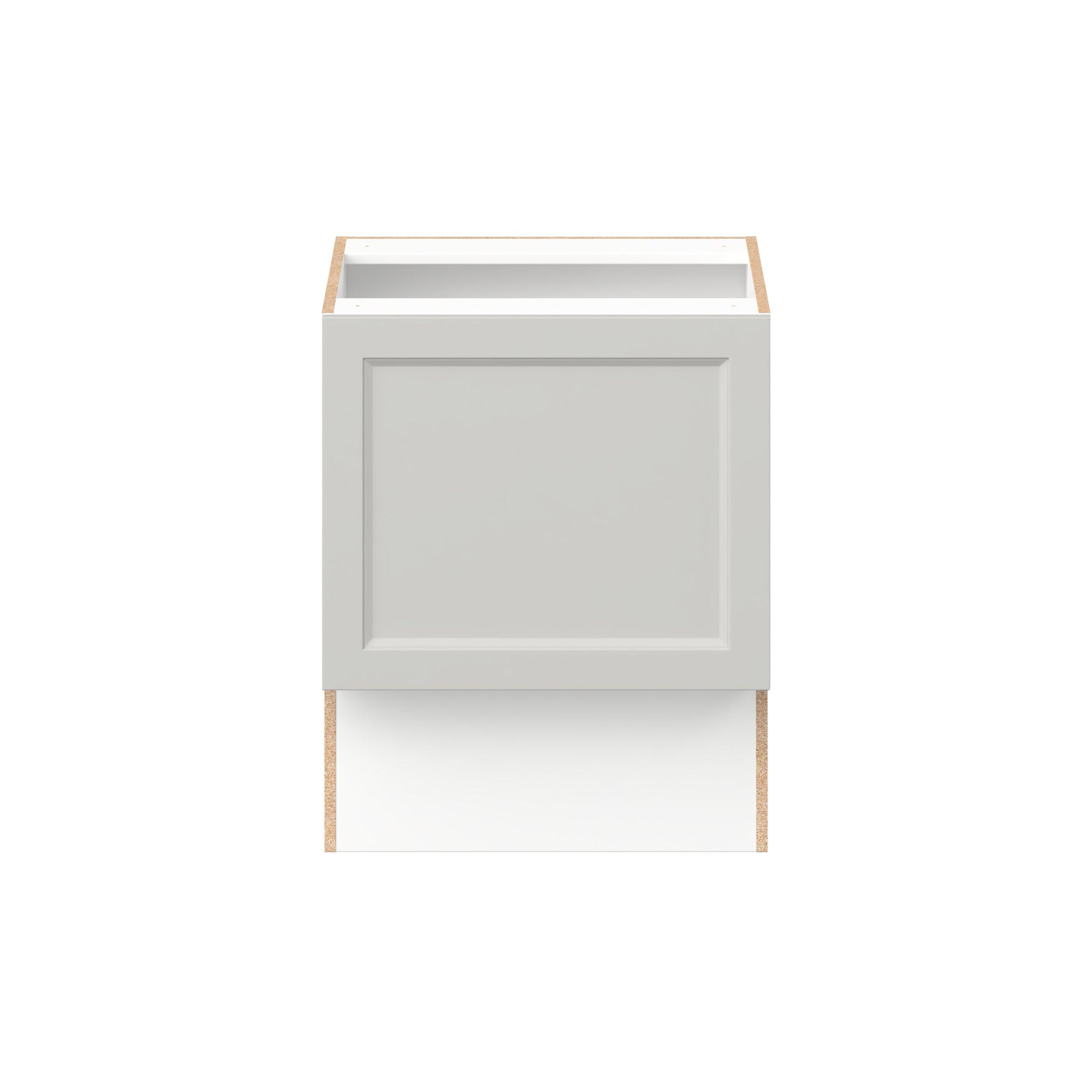 Lenox 24 in. Painted Light Gray Vanity Base Cabinet - ADA