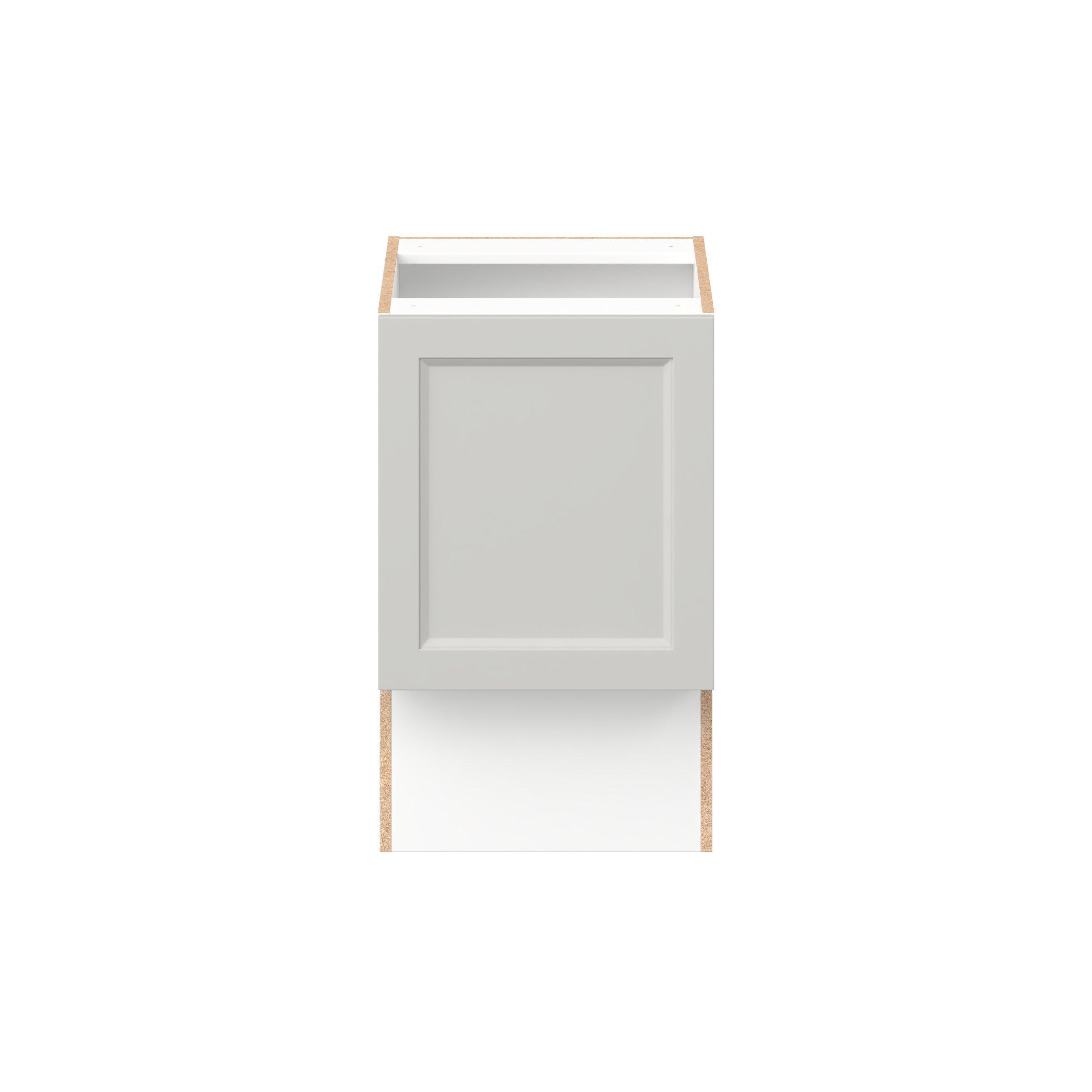 Lenox 18 in. Painted Light Gray Vanity Base Cabinet - ADA