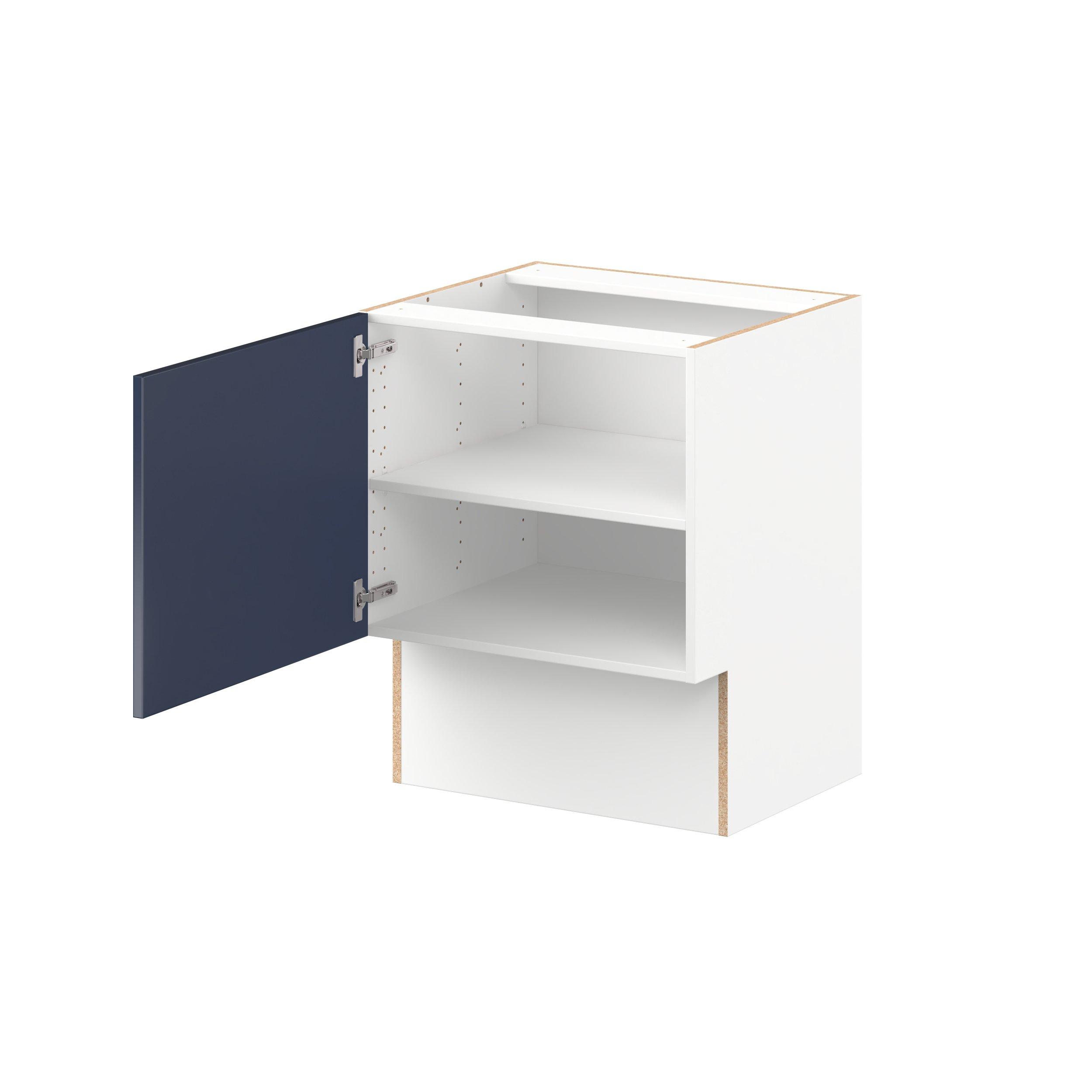 Peachtree 24 in. Painted Midnight Blue Vanity Base Cabinet