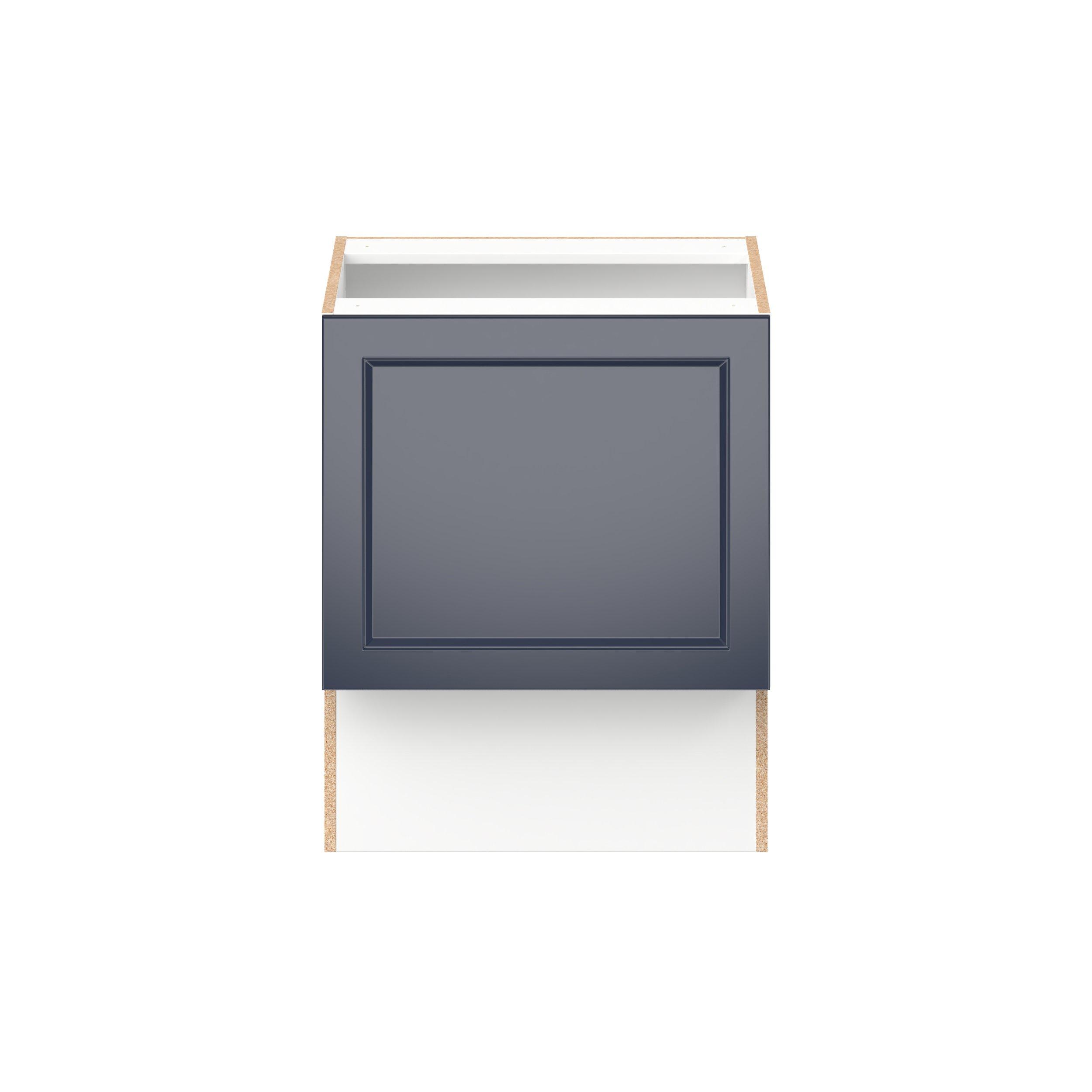 Peachtree 24 in. Painted Midnight Blue Vanity Base Cabinet