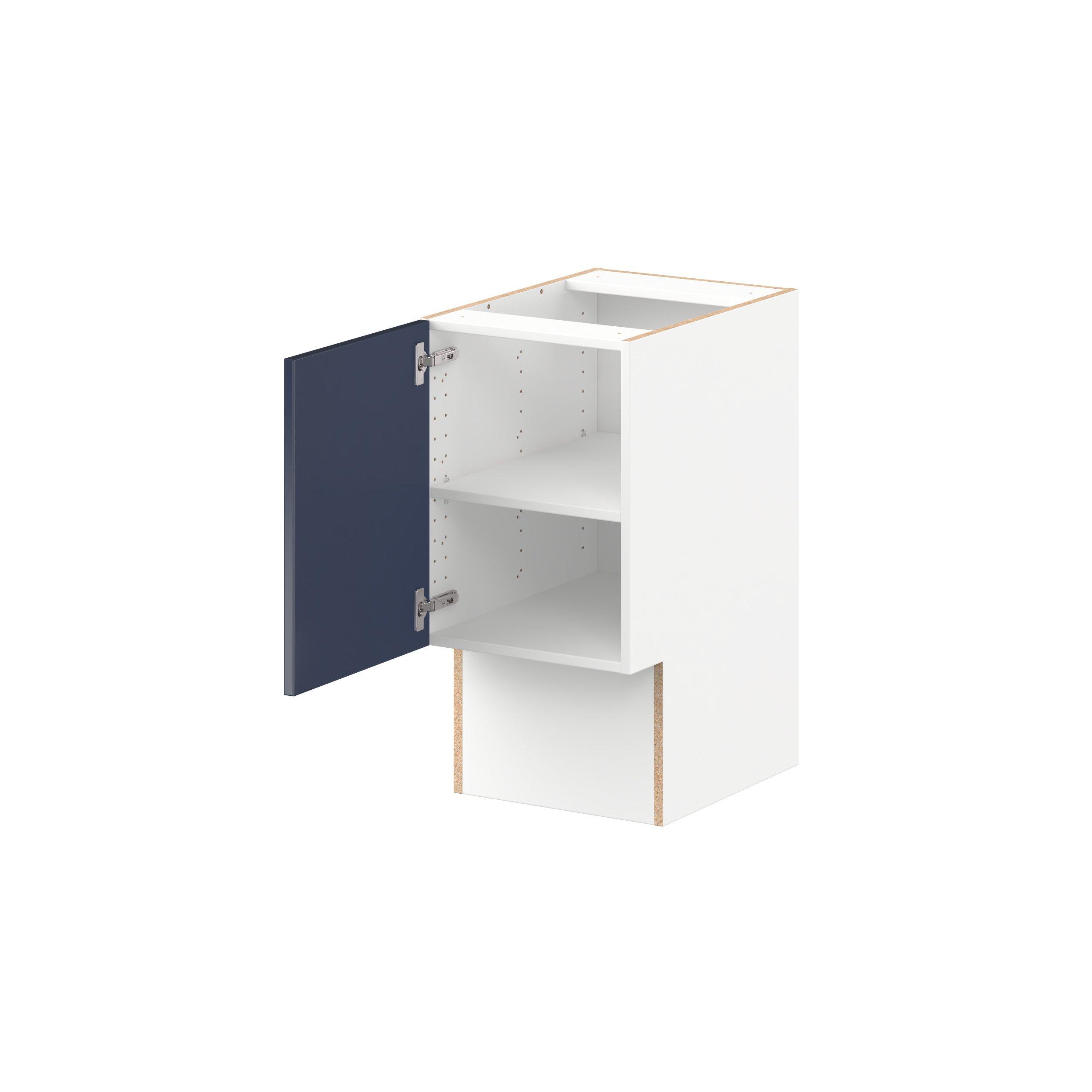 Peachtree 15 in. Painted Midnight Blue Vanity Base Cabinet