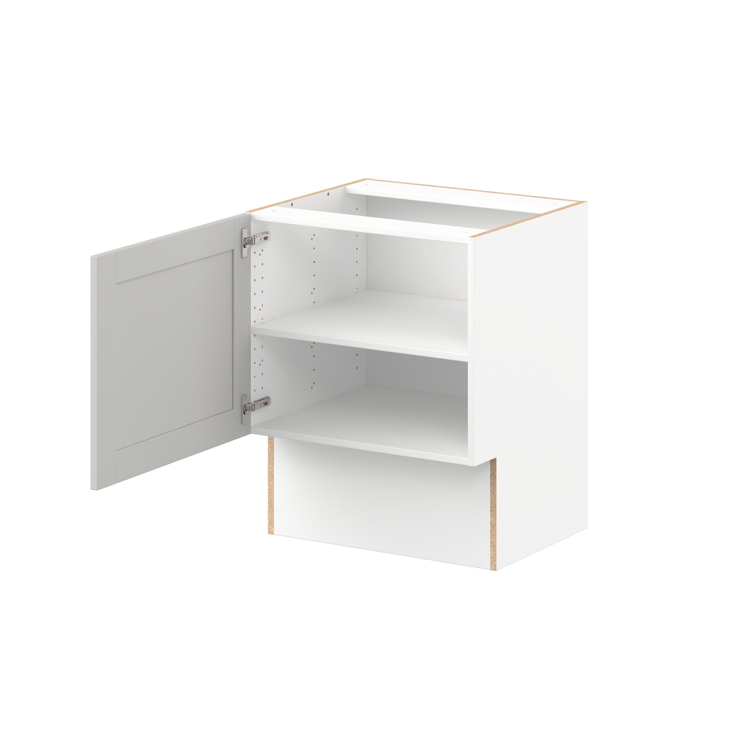 Summerhill 24 in. Light Gray Vanity Base Cabinet