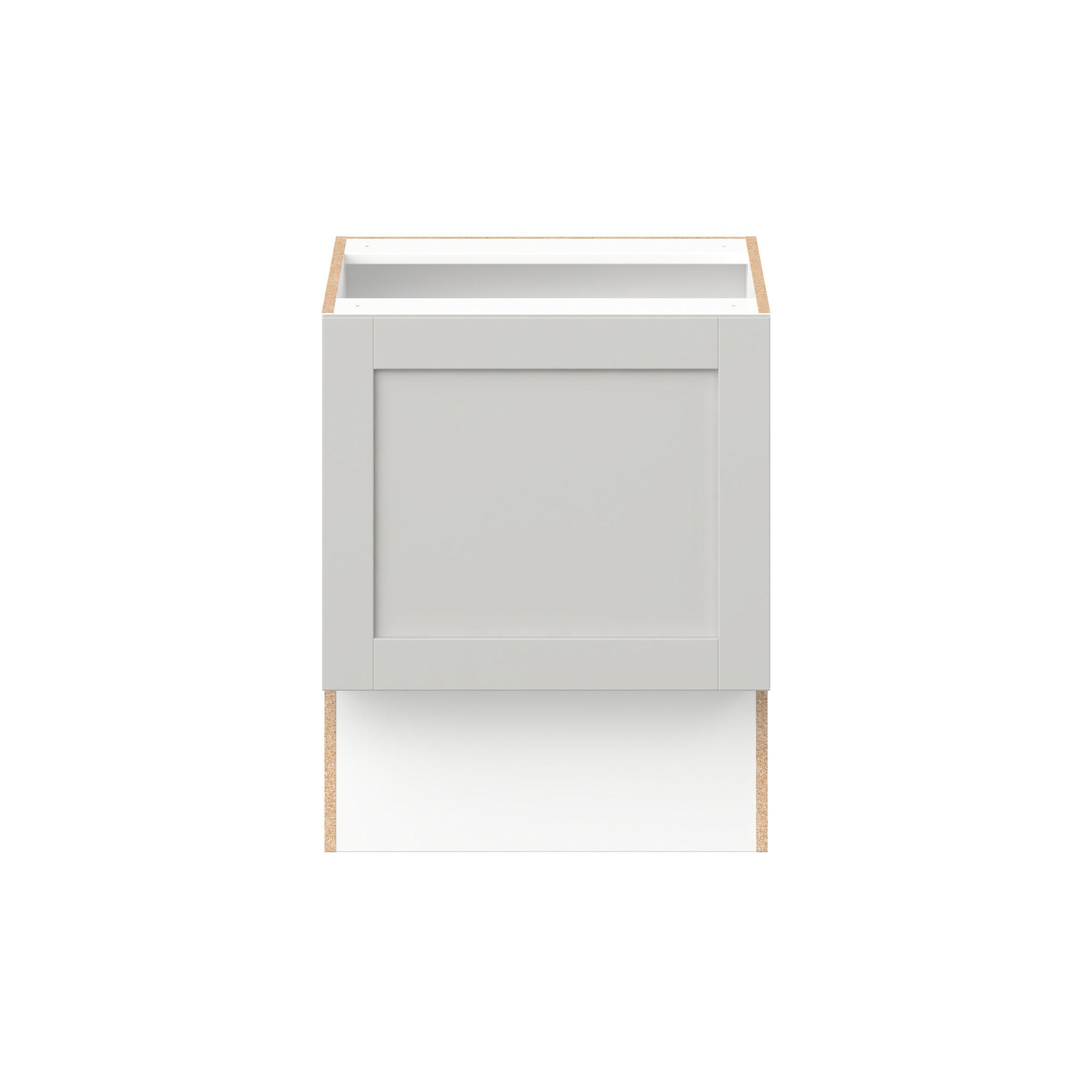 Summerhill 24 in. Light Gray Vanity Base Cabinet