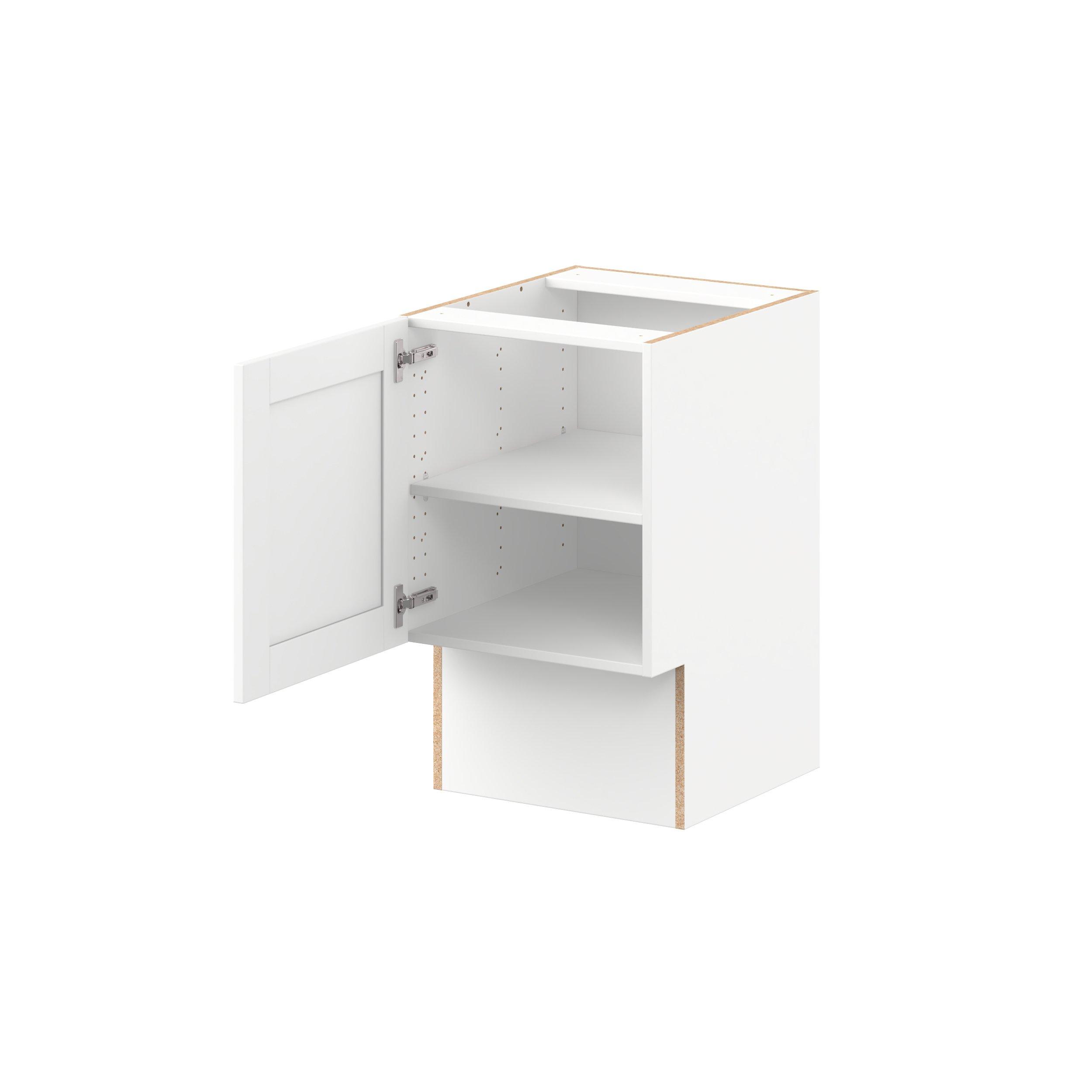 Summerhill 18 in. Bright White Vanity Base Cabinet