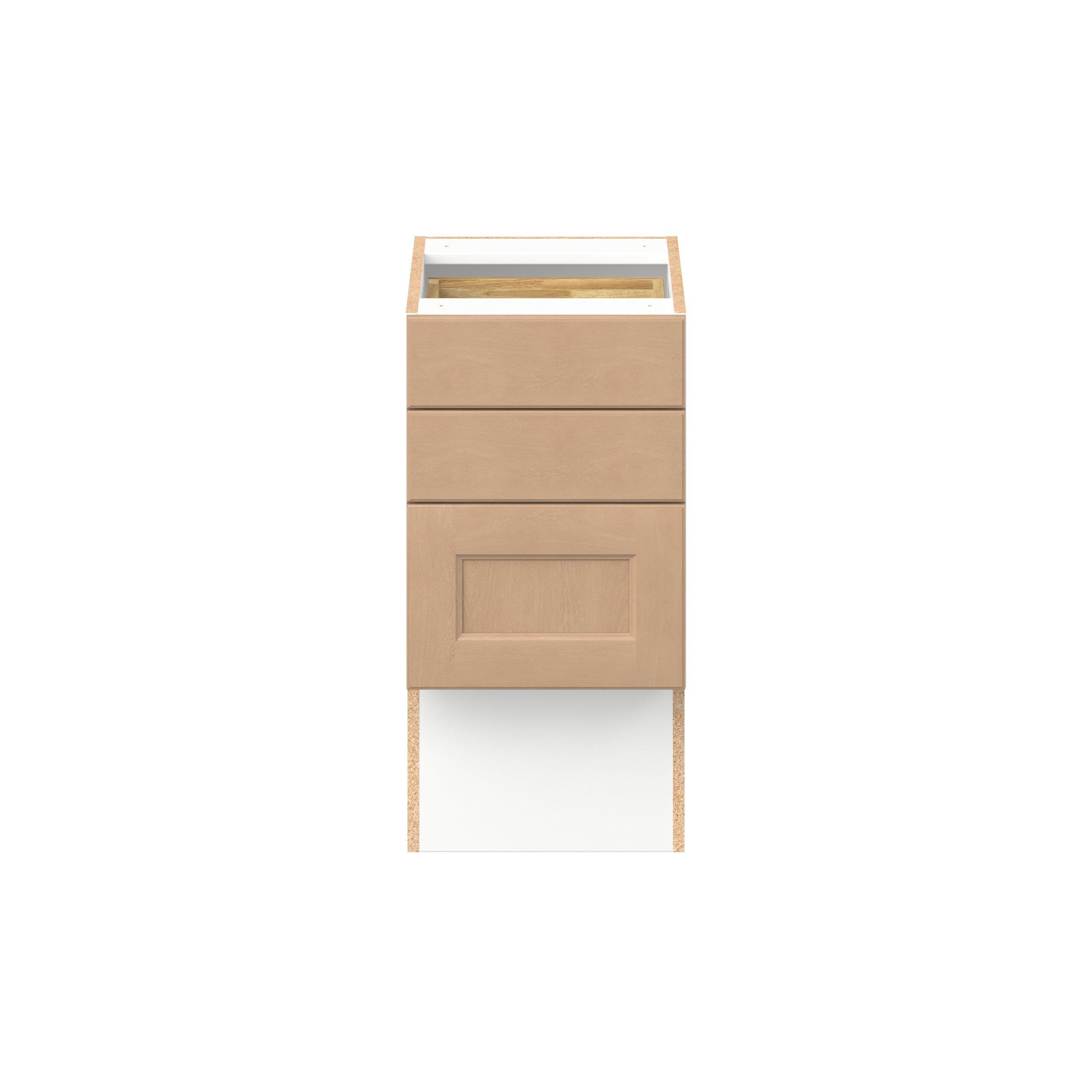 Sugarhill 15 in. Stained Sugar Cookie Vanity Drawer Base Cabinet