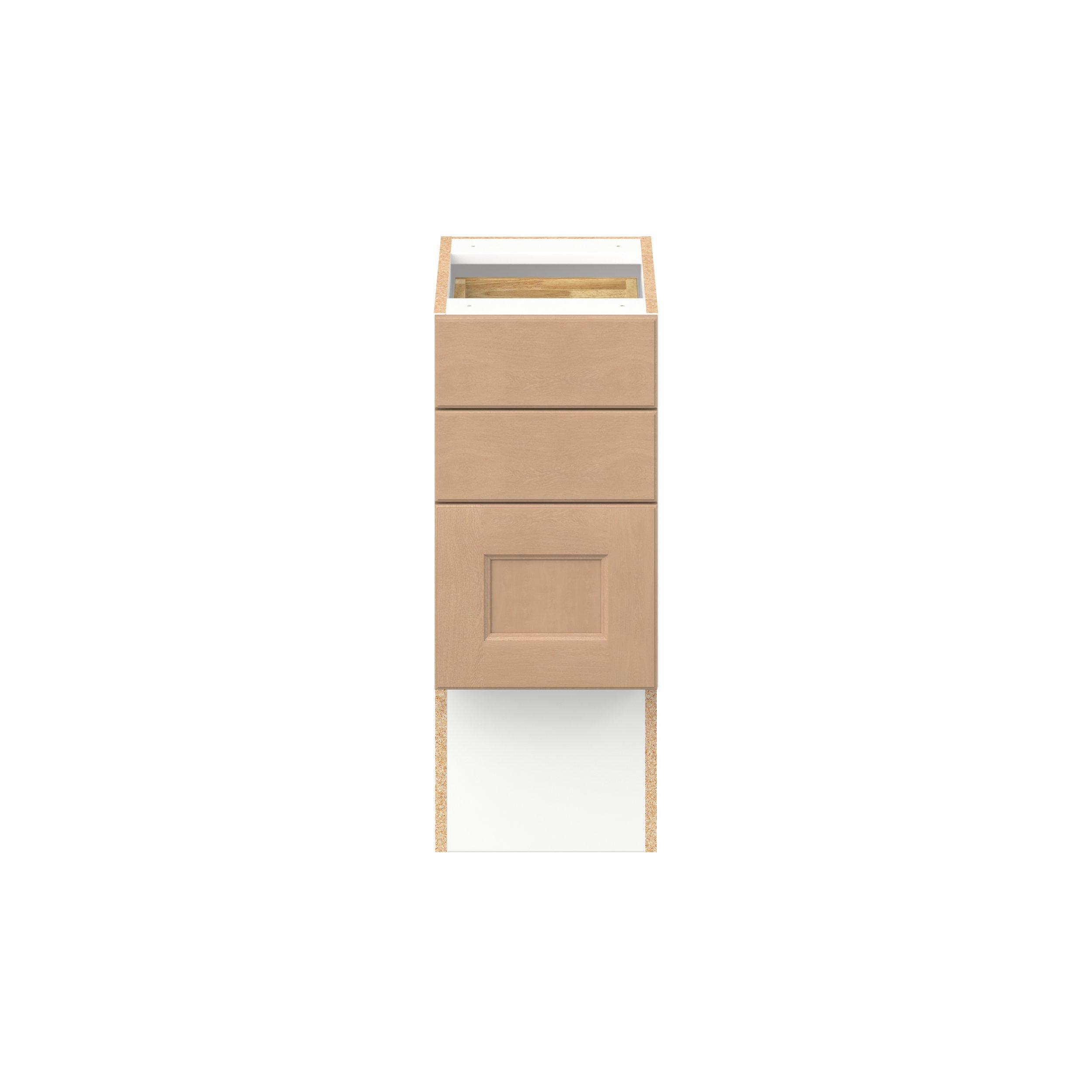 Sugarhill 12 in. Stained Sugar Cookie Vanity Drawer Base Cabinet