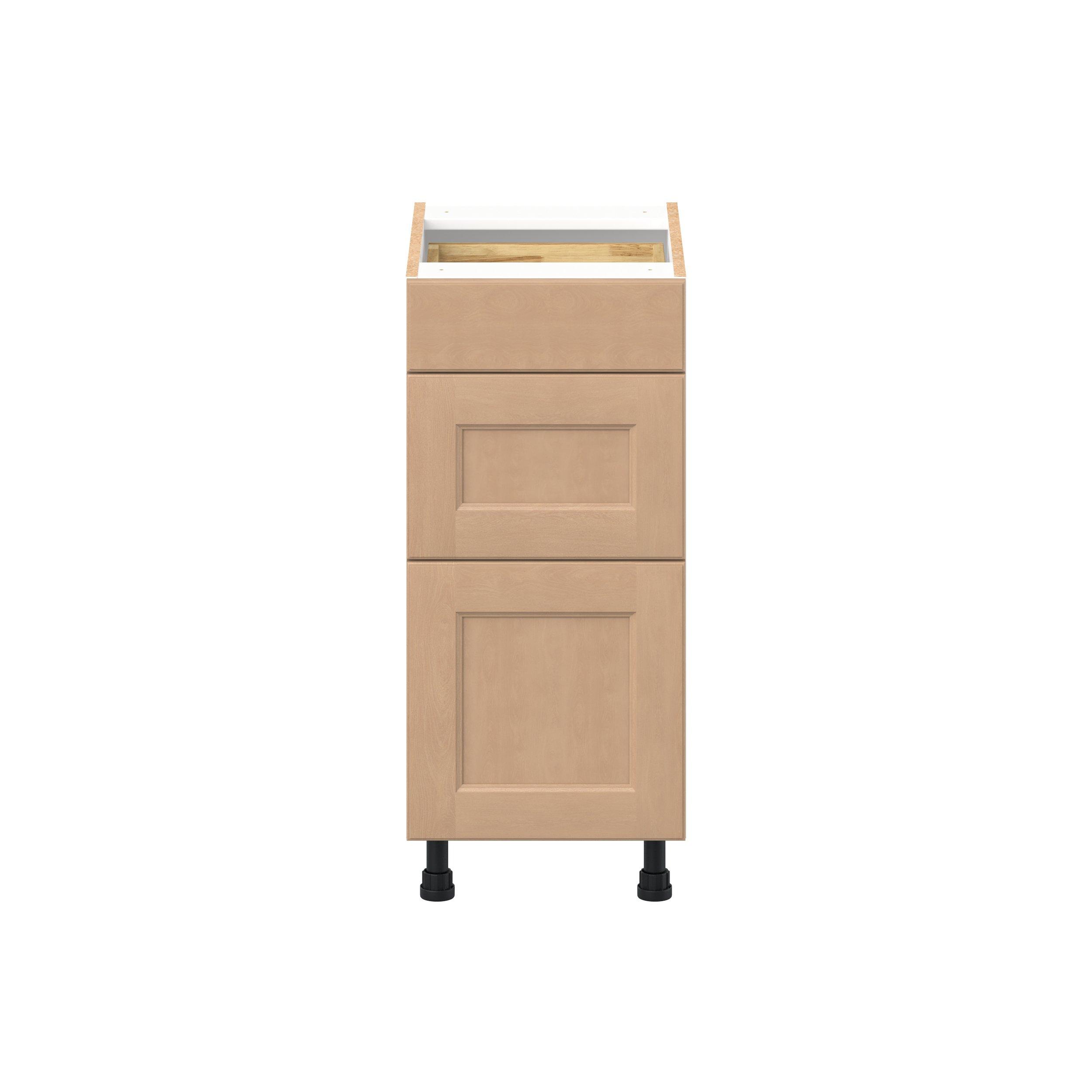 Sugarhill 15 in. Stained Sugar Cookie Vanity Drawer Base Cabinet