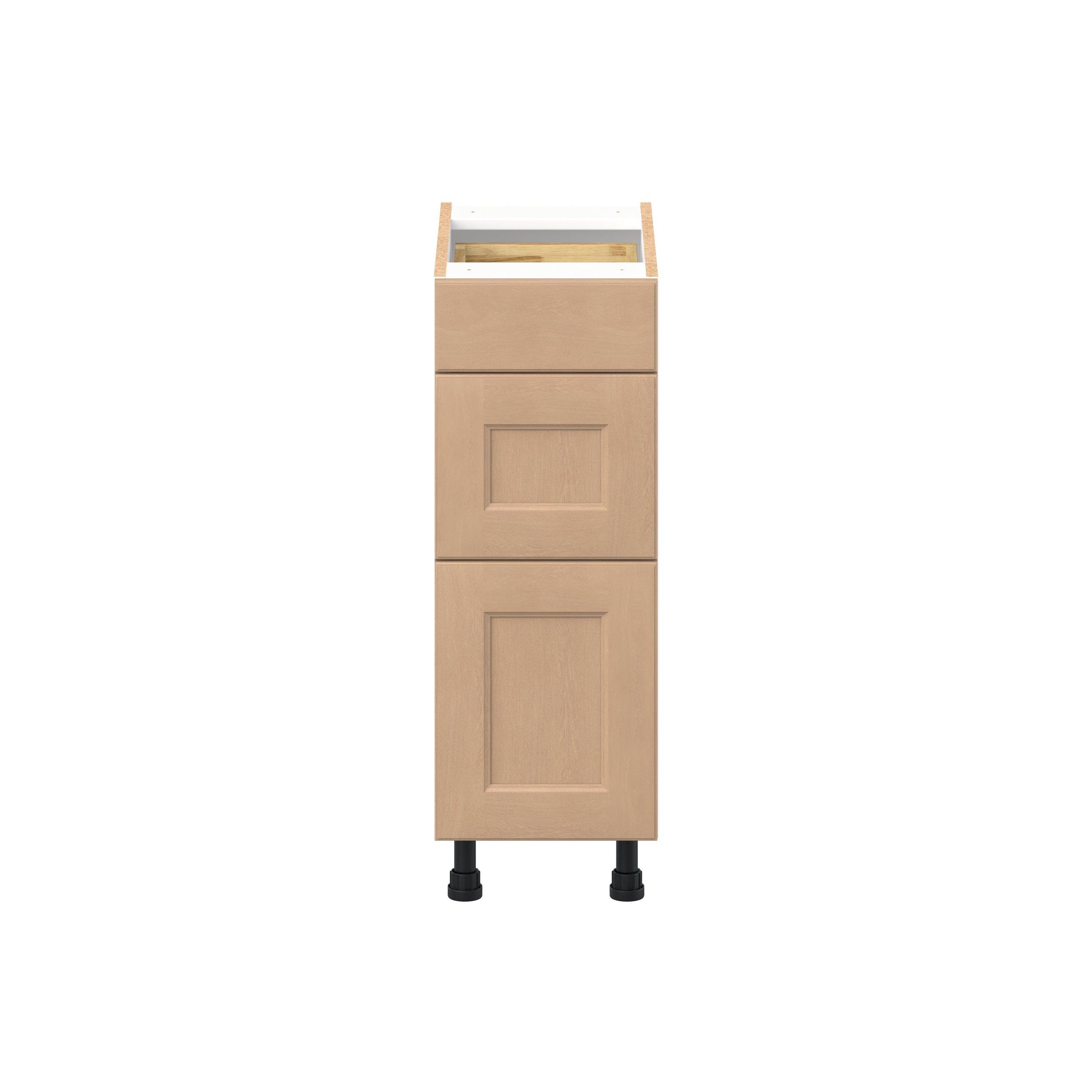 Sugarhill 12 in. Stained Sugar Cookie Vanity Drawer Base Cabinet