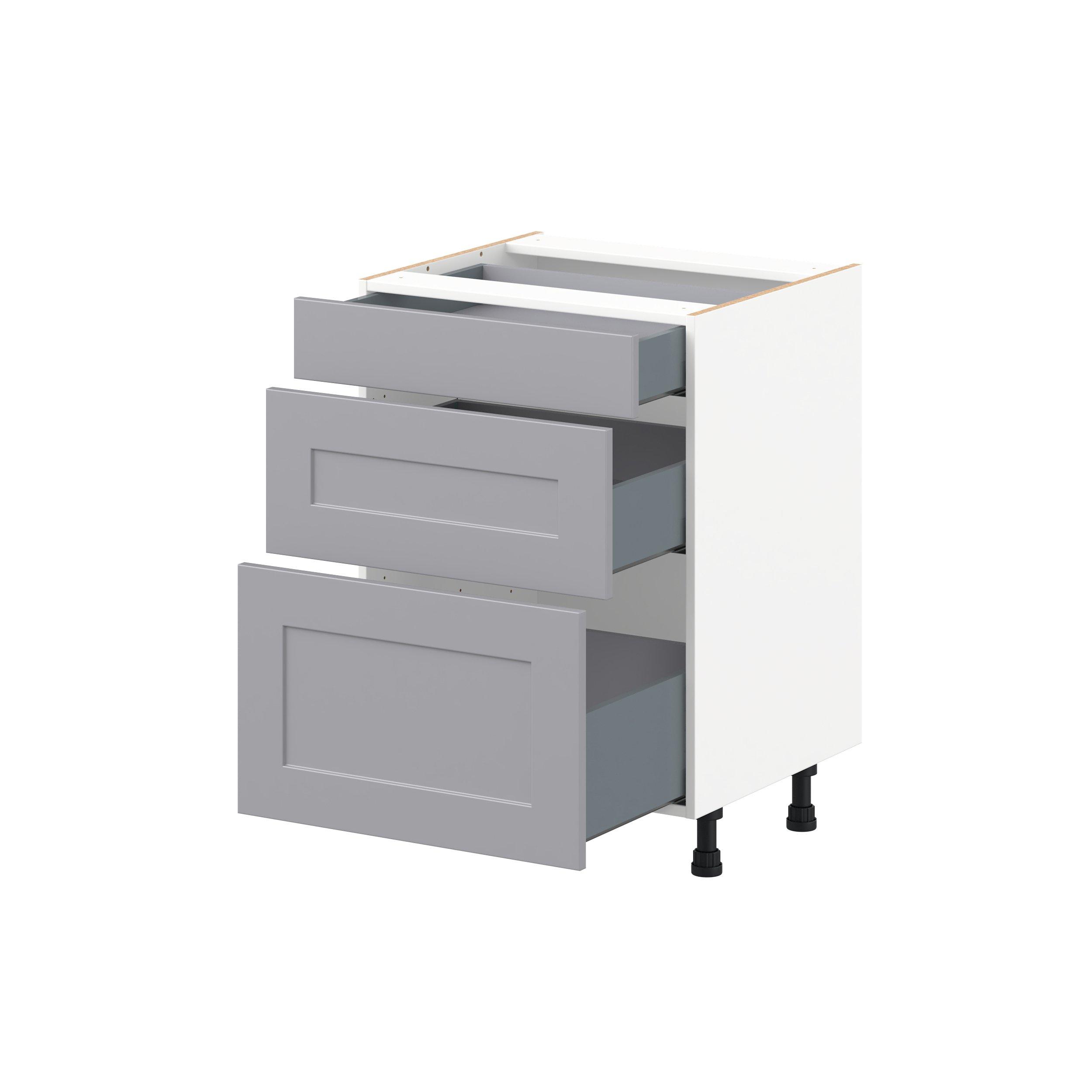 Candler 3 Drawer Vanity Base Cabinet