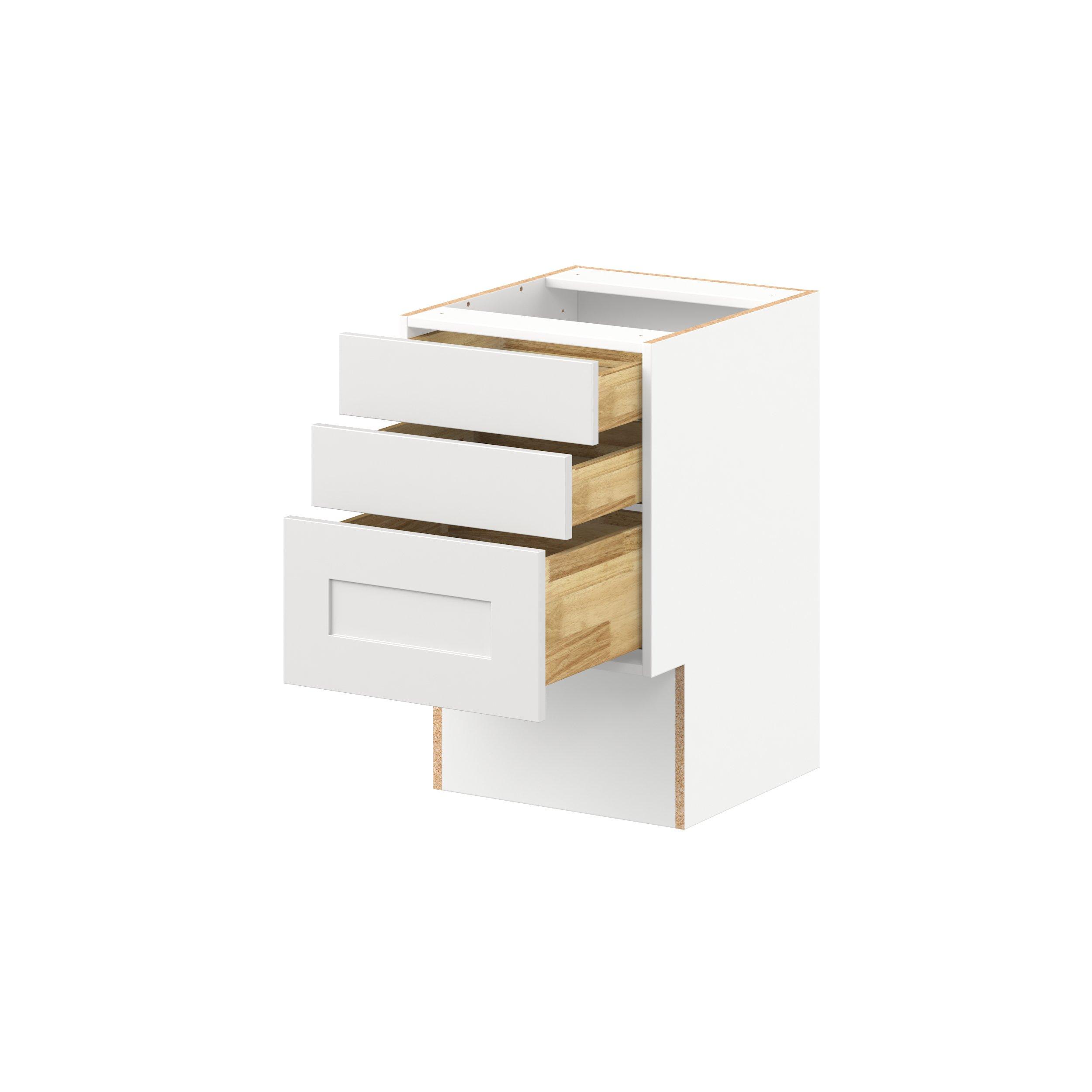 Candler 3 Drawer Vanity Base Cabinet