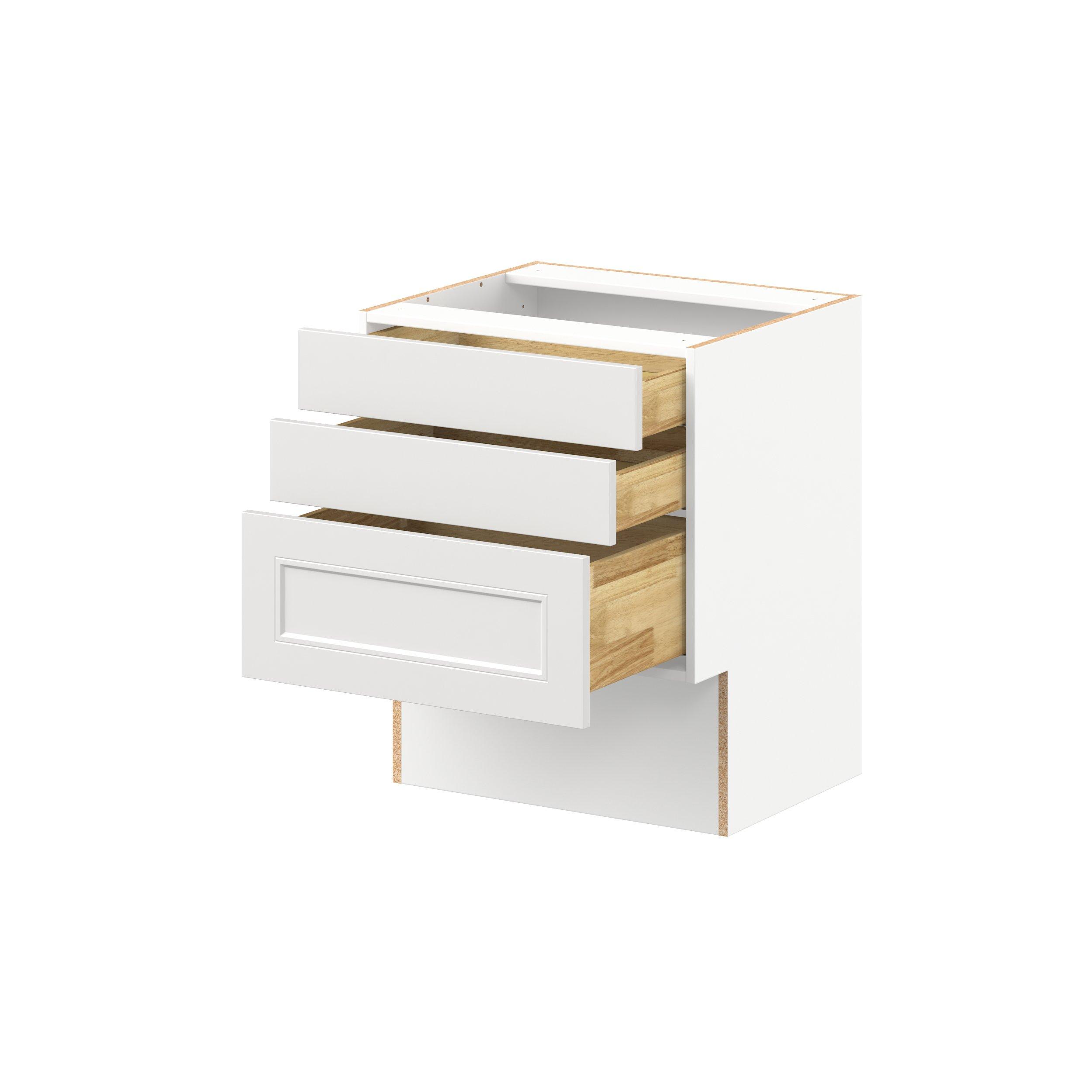 Candler 3 Drawer Vanity Base Cabinet