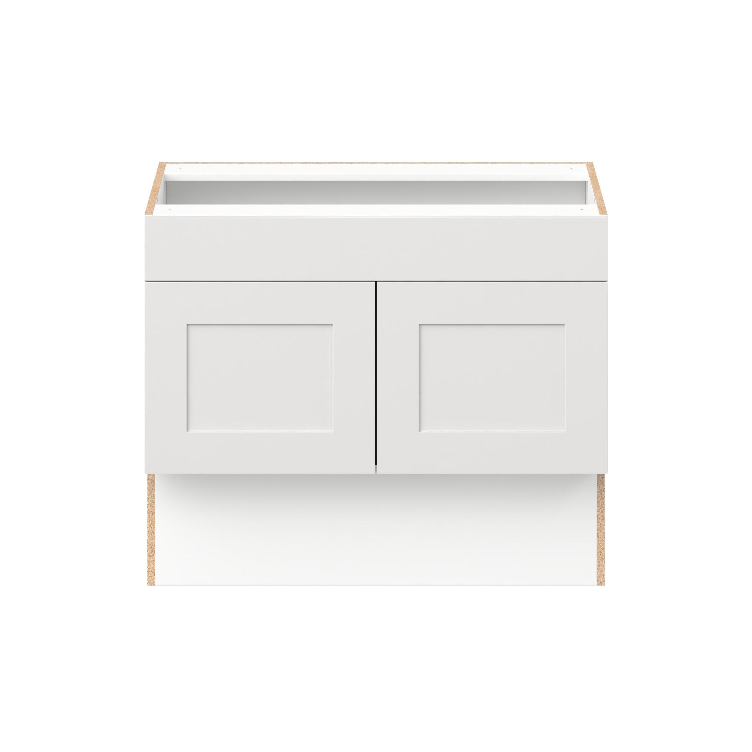 Candler 2 Door Removable Front Vanity Sink Base Cabinet