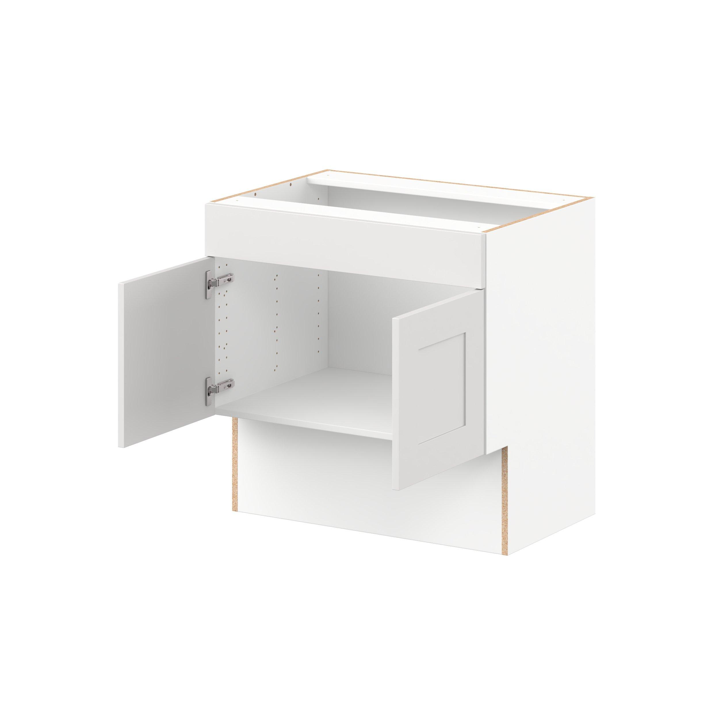 Candler 2 Door False Front Vanity Sink Base Cabinet