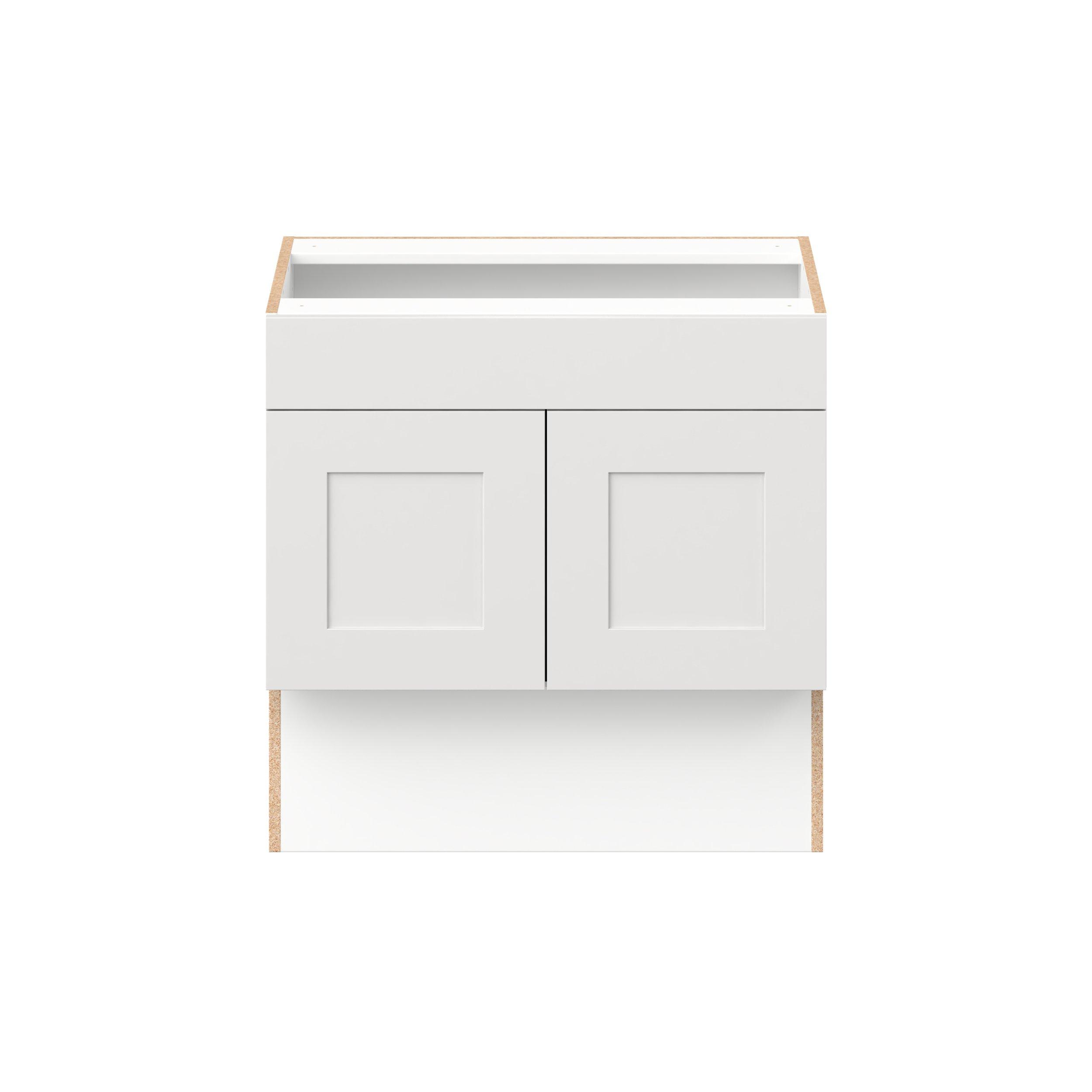 Candler 2 Door False Front Vanity Sink Base Cabinet