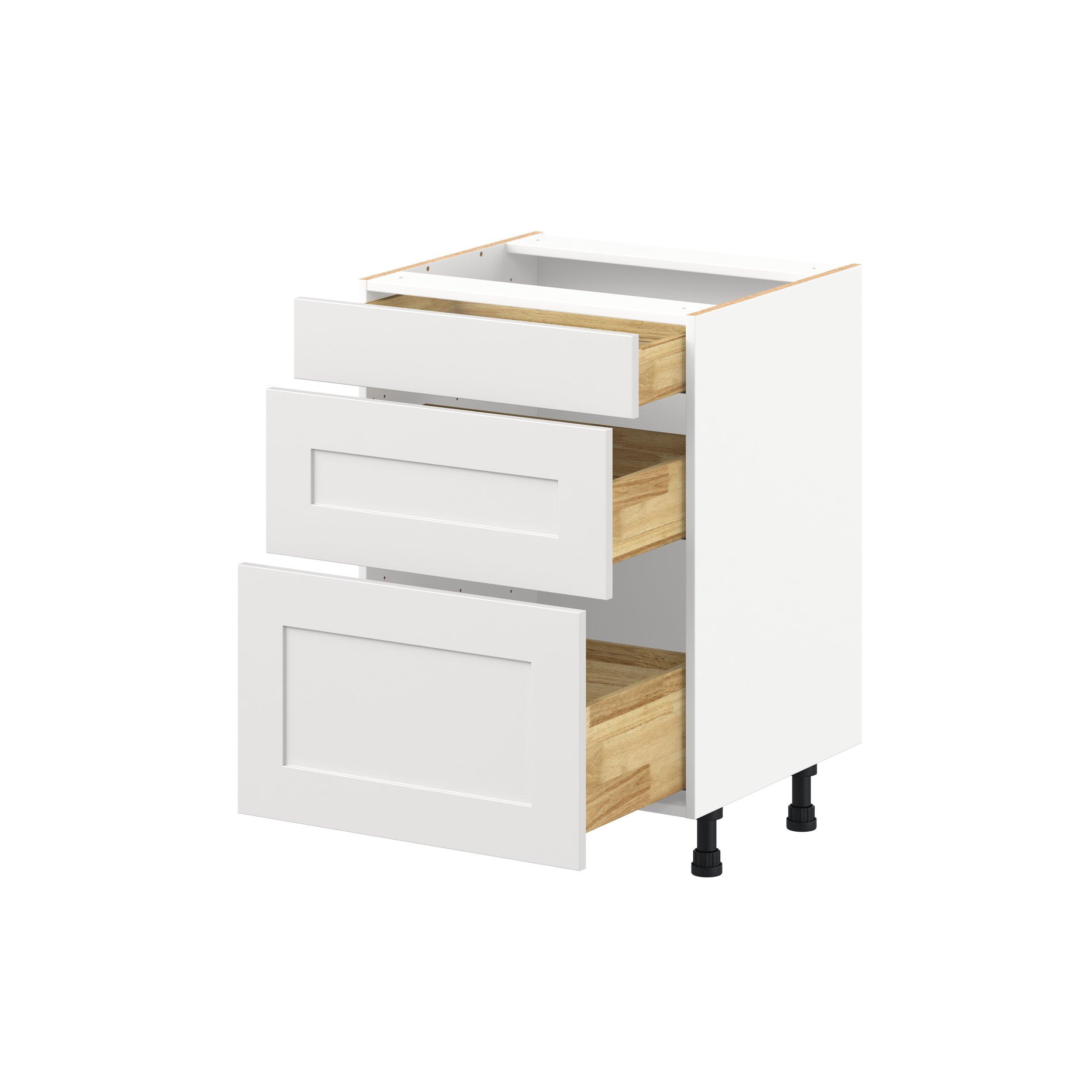 Candler 3 Drawer Vanity Base Cabinet