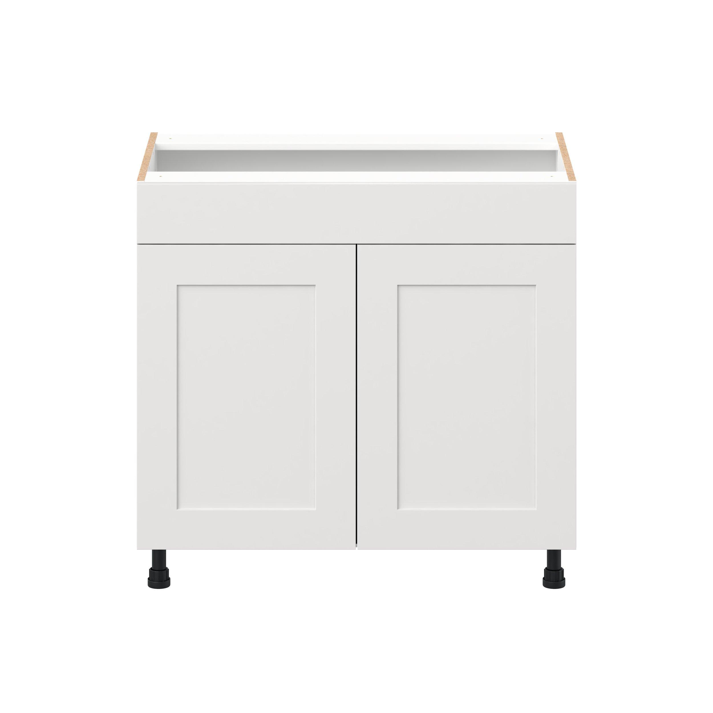 Candler 2 Door False Front Vanity Sink Base Cabinet