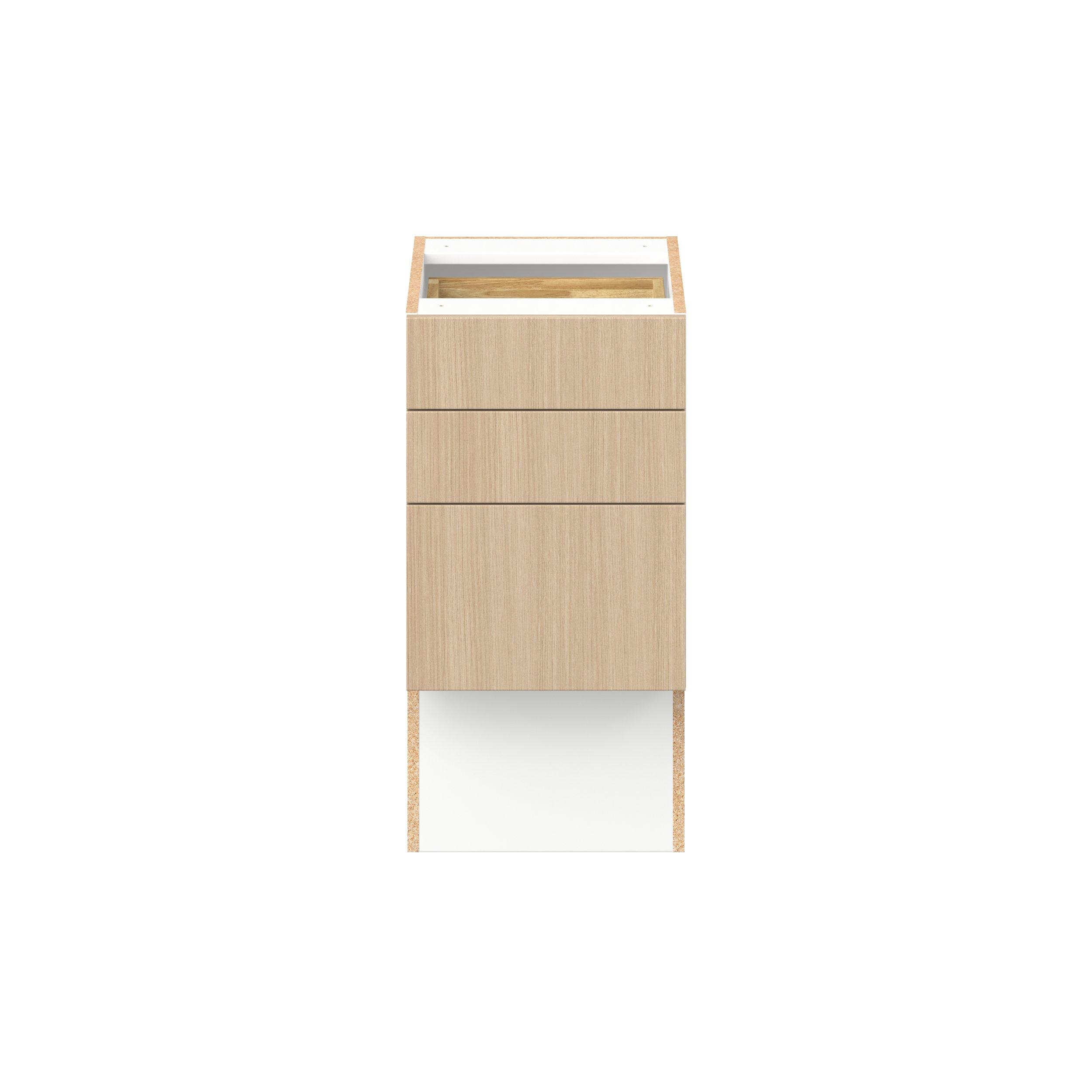 Glenwood 15 in. Mojavi Oak Vanity Drawer Base Cabinet - ADA